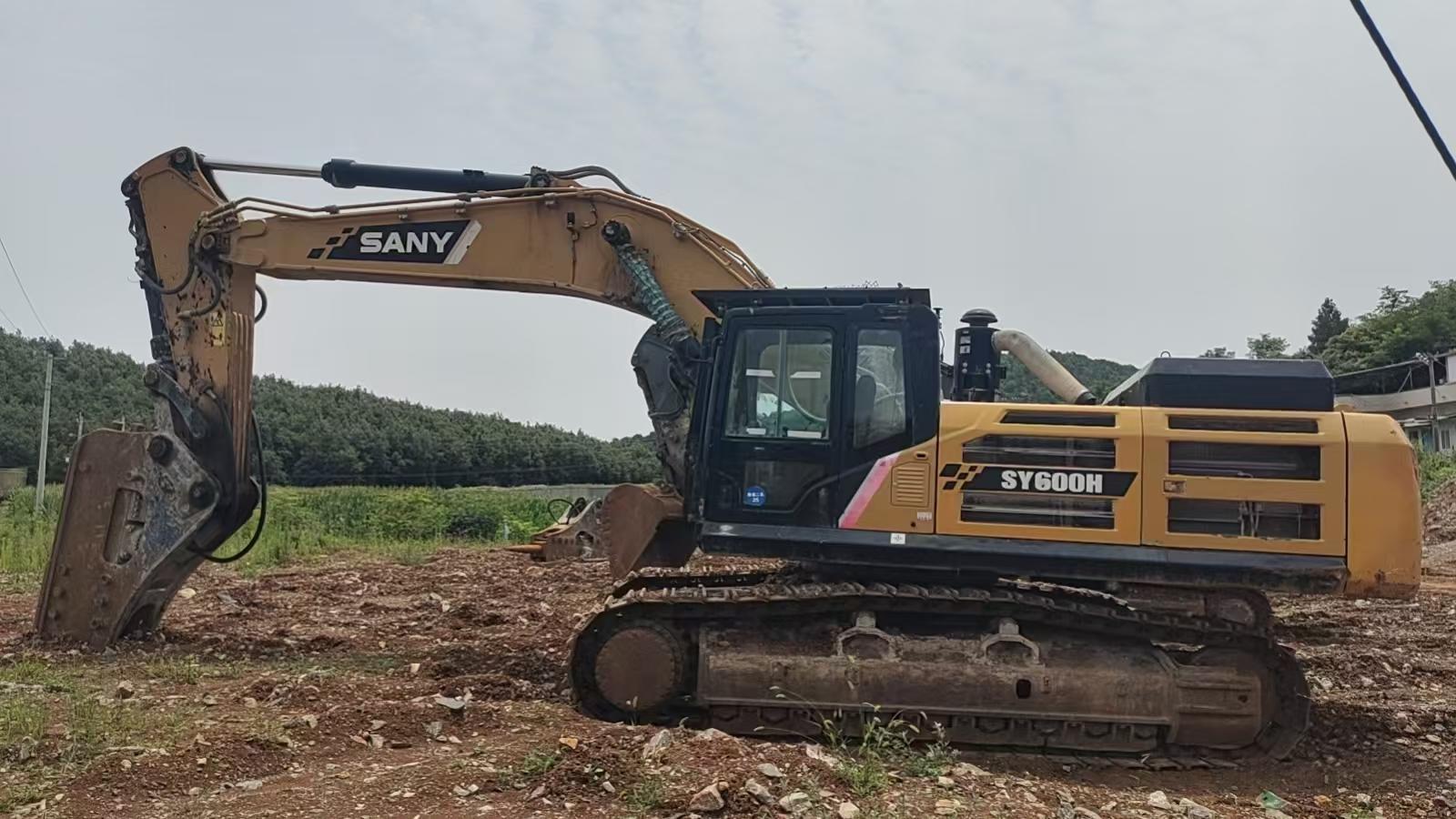 Buy Sany SY550H Used Excavator / 5