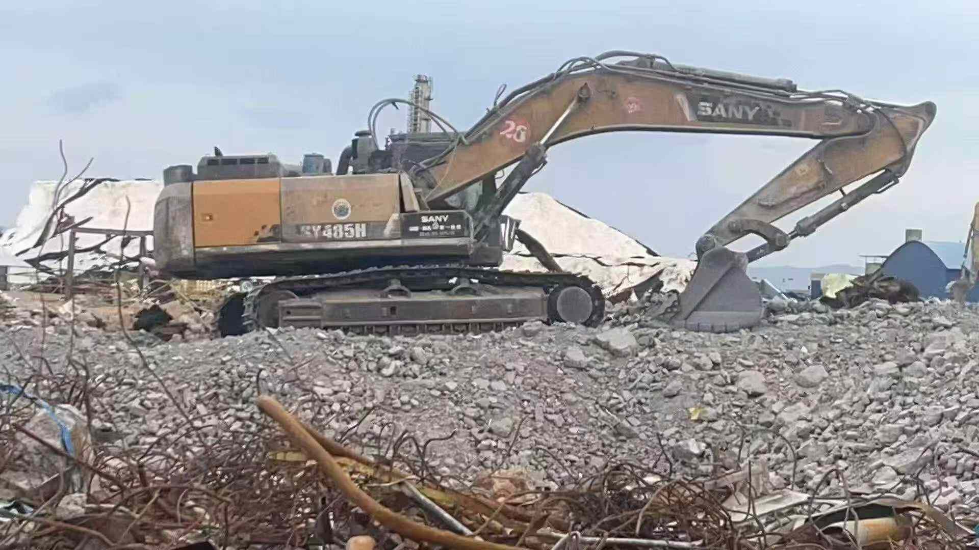 Buy Sany SY475H Used Excavator / 3