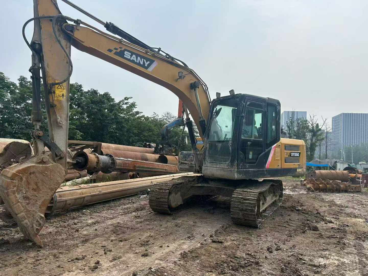 Buy Sany SY135 Used Excavator / 5