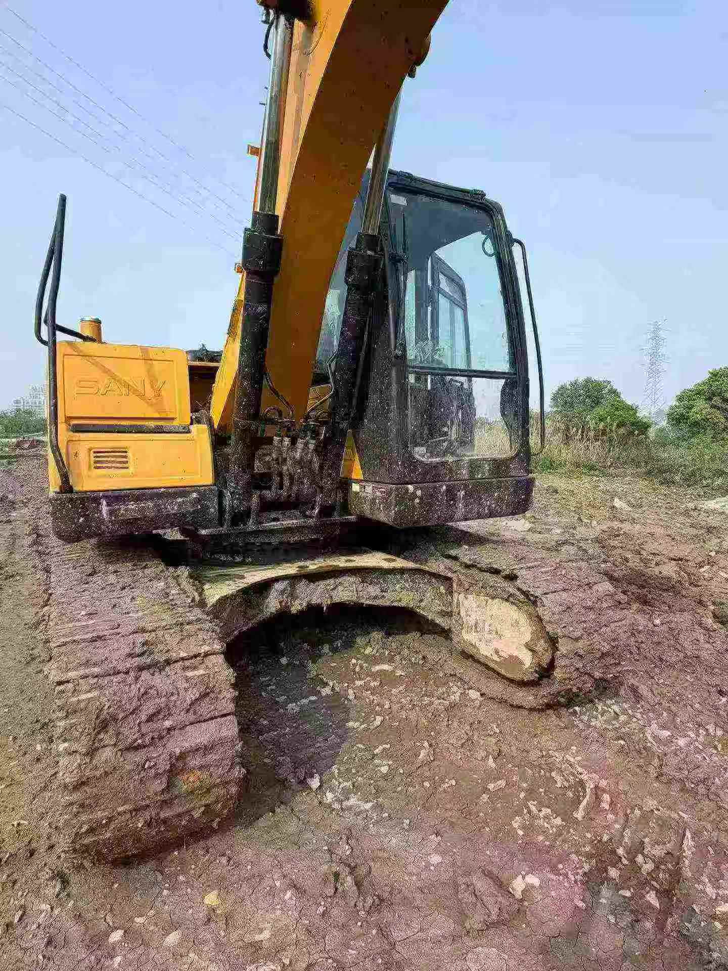 Buy Sany SY135 Used Excavator / 7