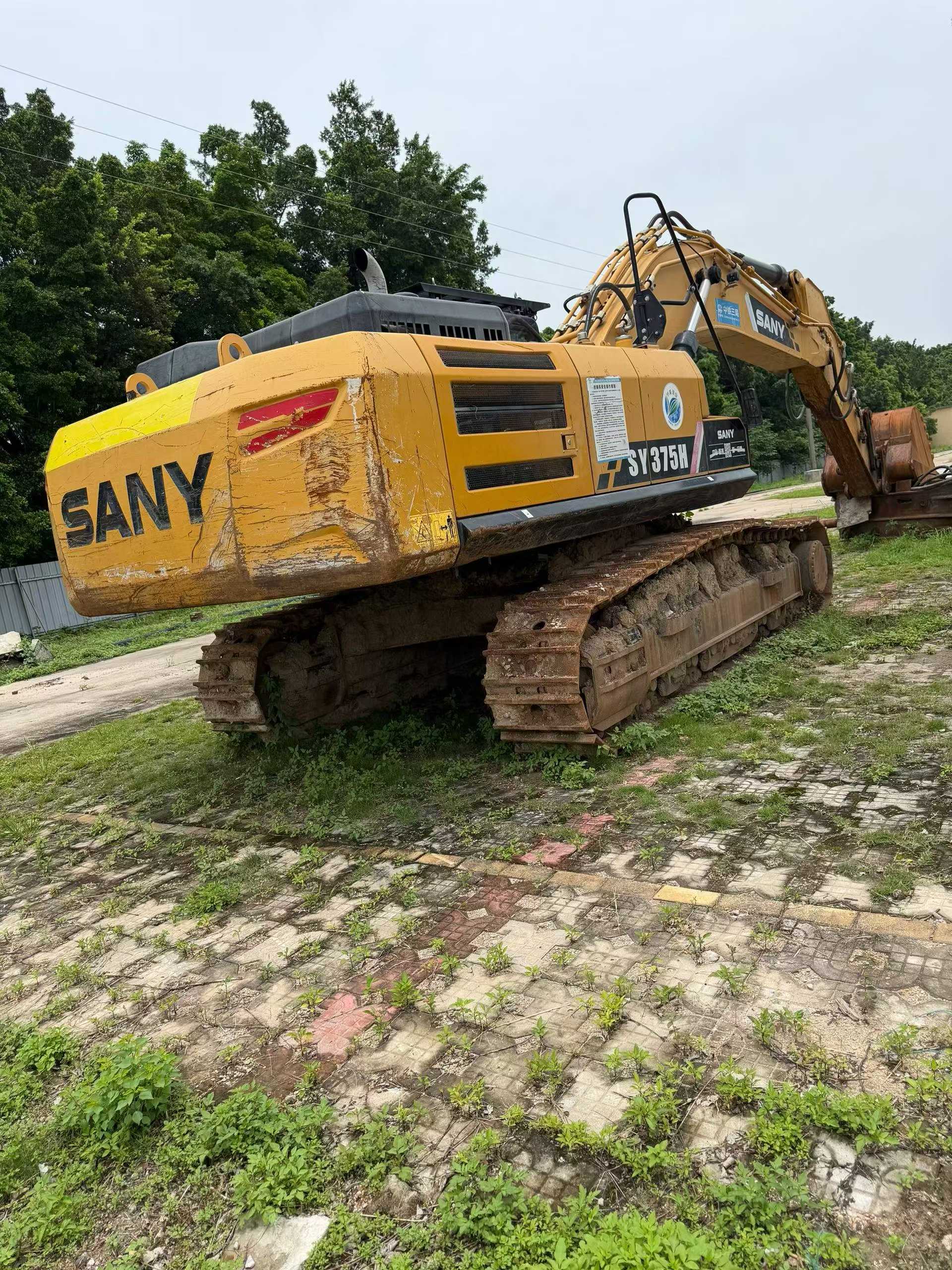 Buy Sany SY375H Used Excavator / 4