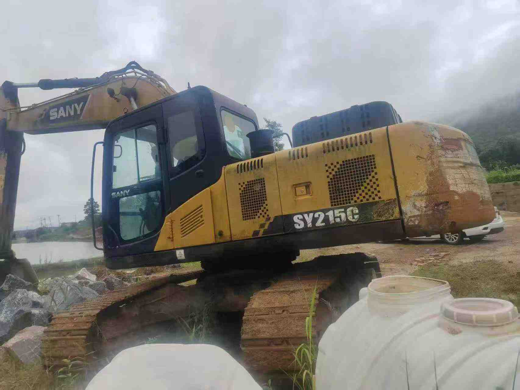 Buy Sany SY195C Used Excavator / 2