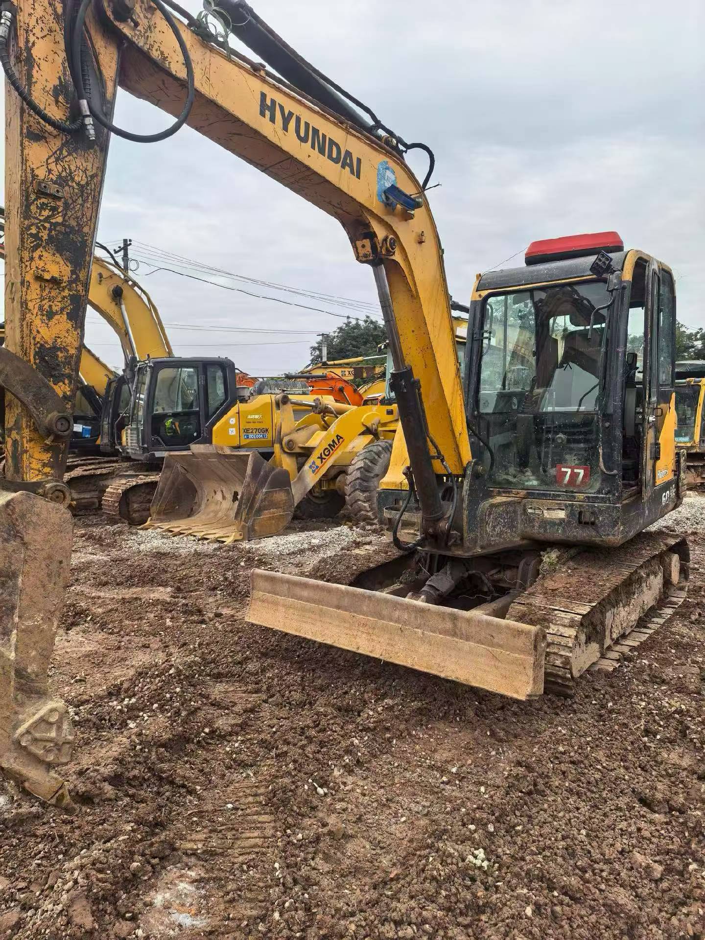 Buy Hyundai HX60 Used Excavator / 3
