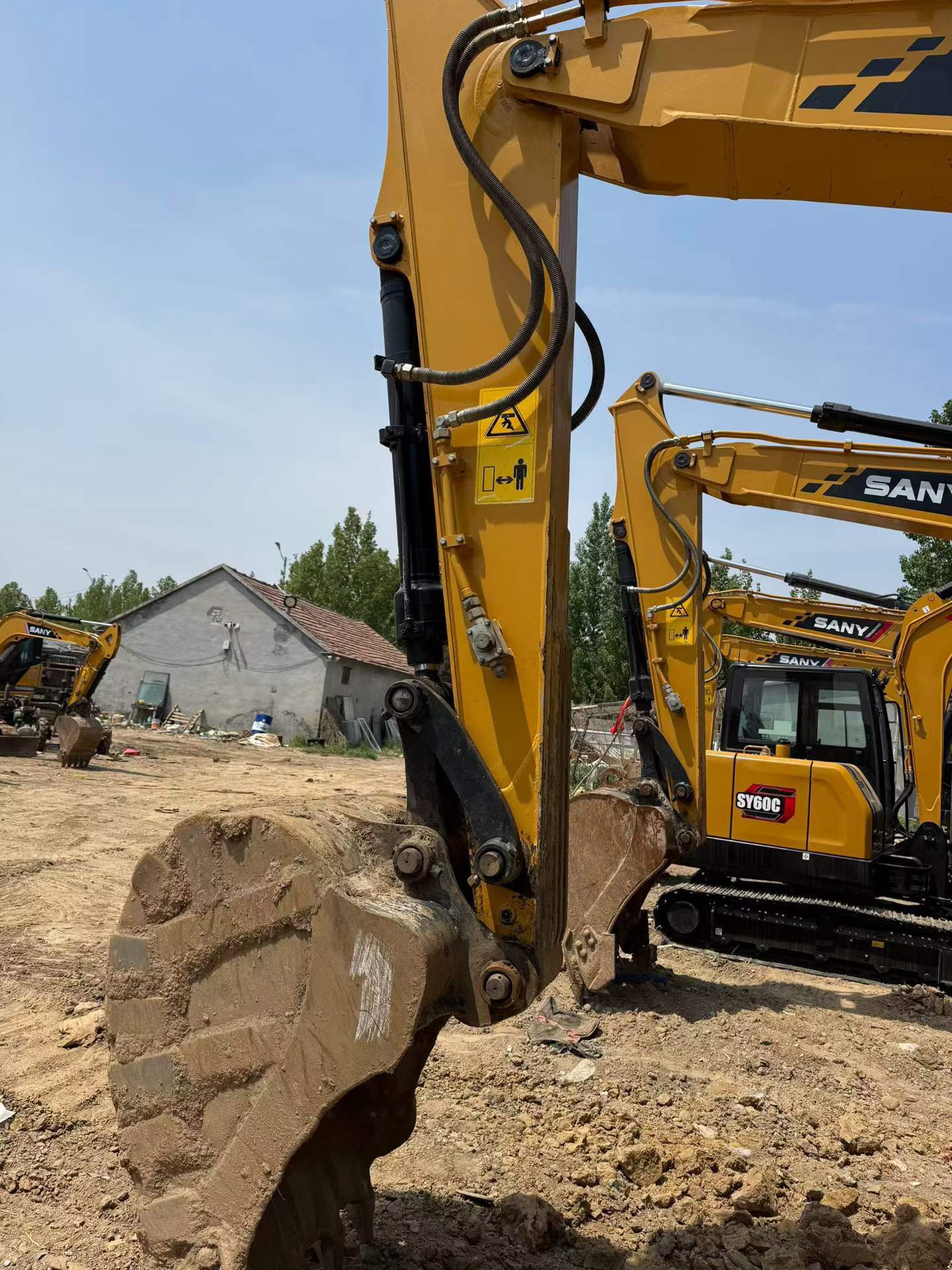 Buy Sany SY155C Used Excavator / 3