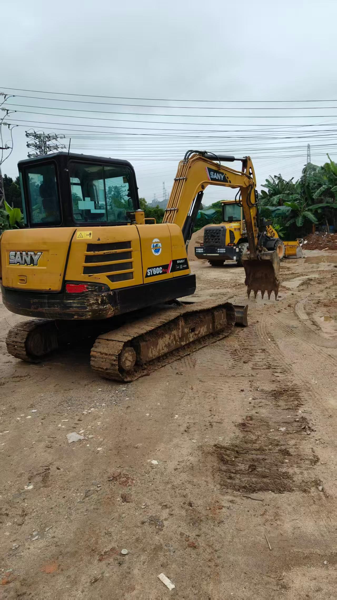 Buy Sany SY60 Used Excavator / 3