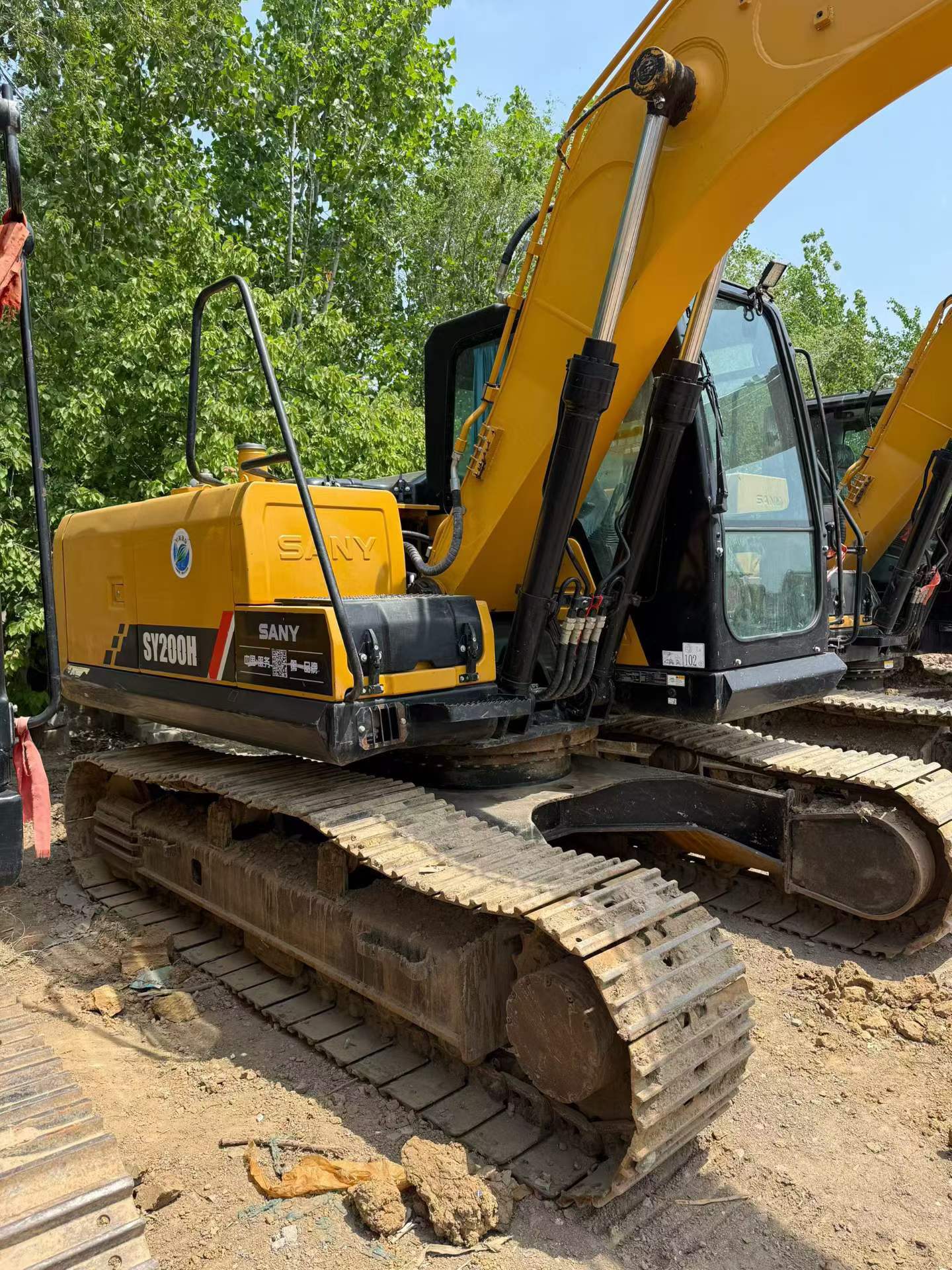 Buy Sany SY155C Used Excavator / 4