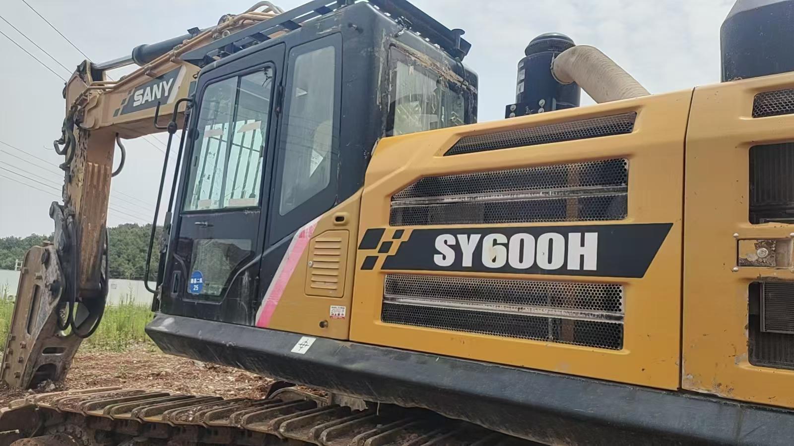 Buy Sany SY550H Used Excavator / 9