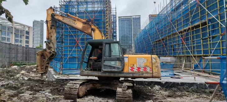 Buy Hyundai R215-7C Used Excavator / 1