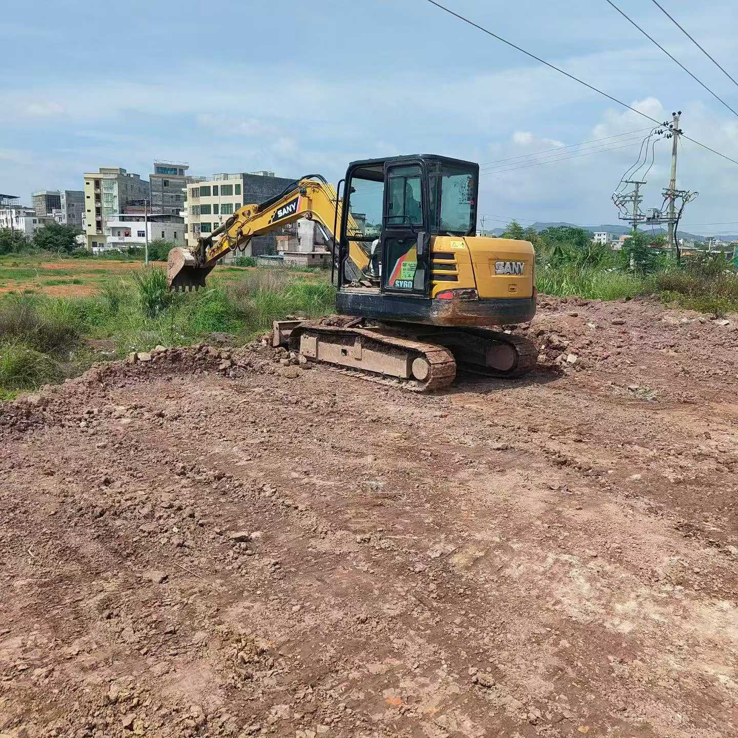 Buy Sany SY60 Used Excavator / 7