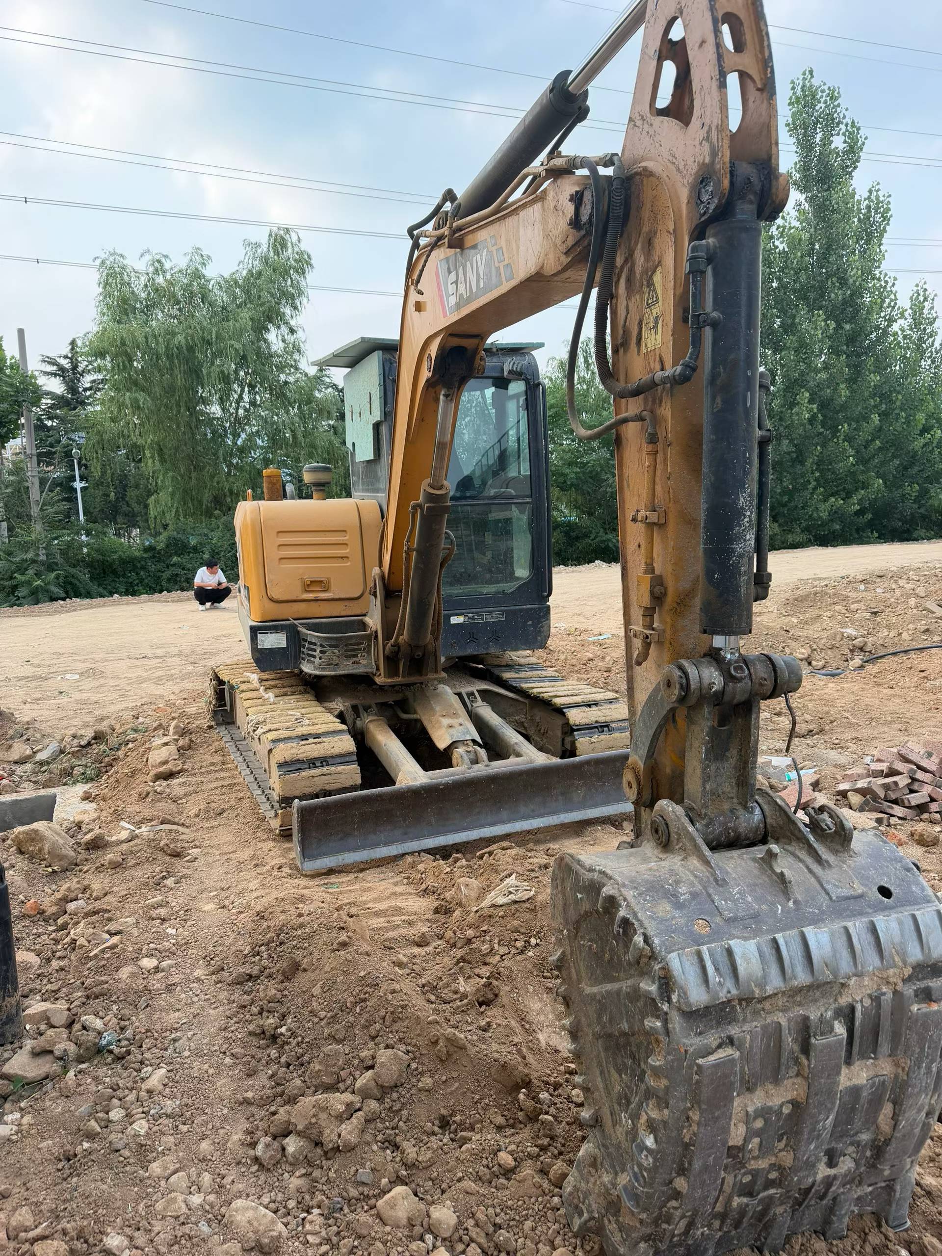 Buy Sany SY60 Used Excavator / 9