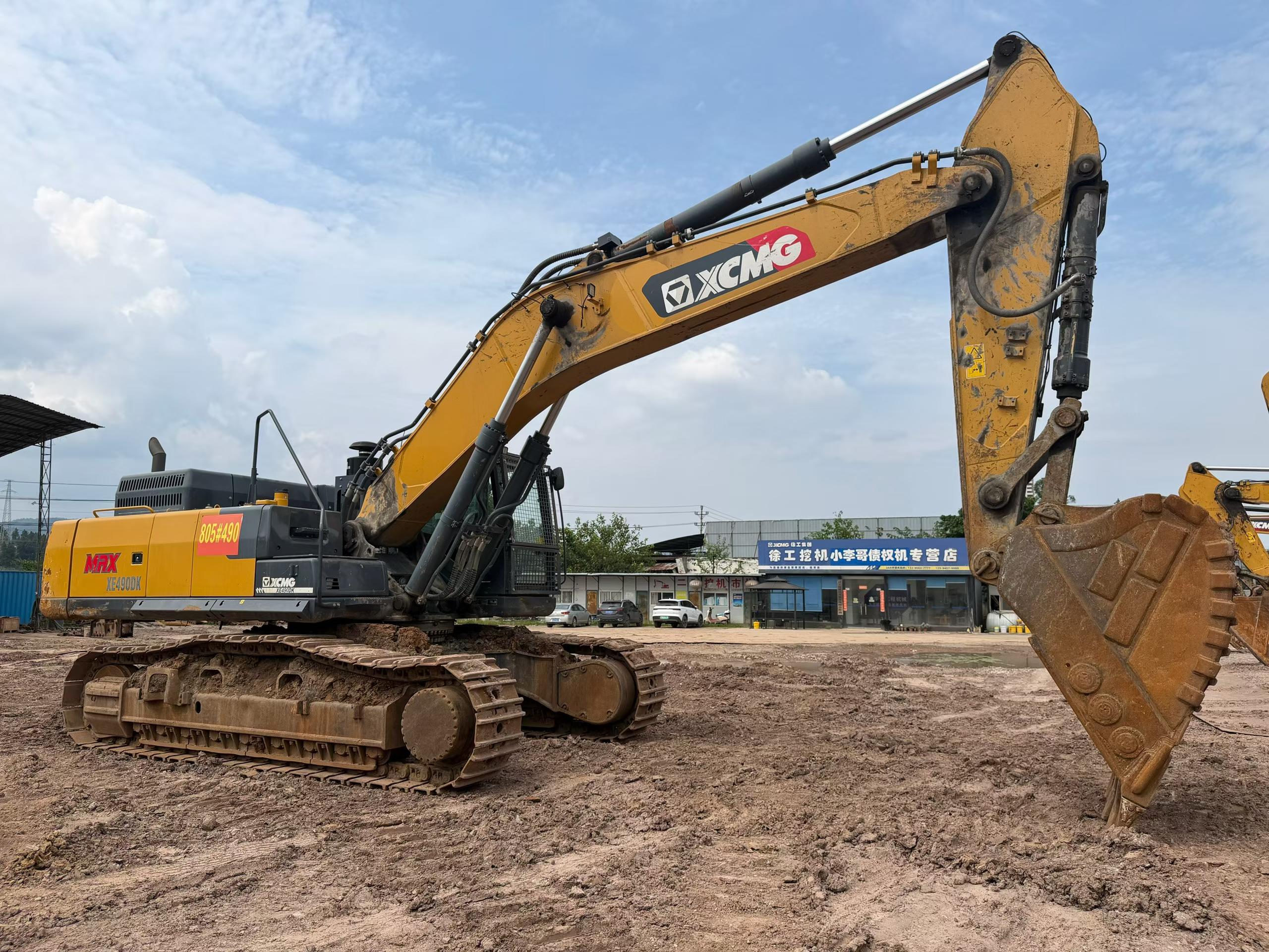 Buy XCMG XE490DK Used Excavator / 4