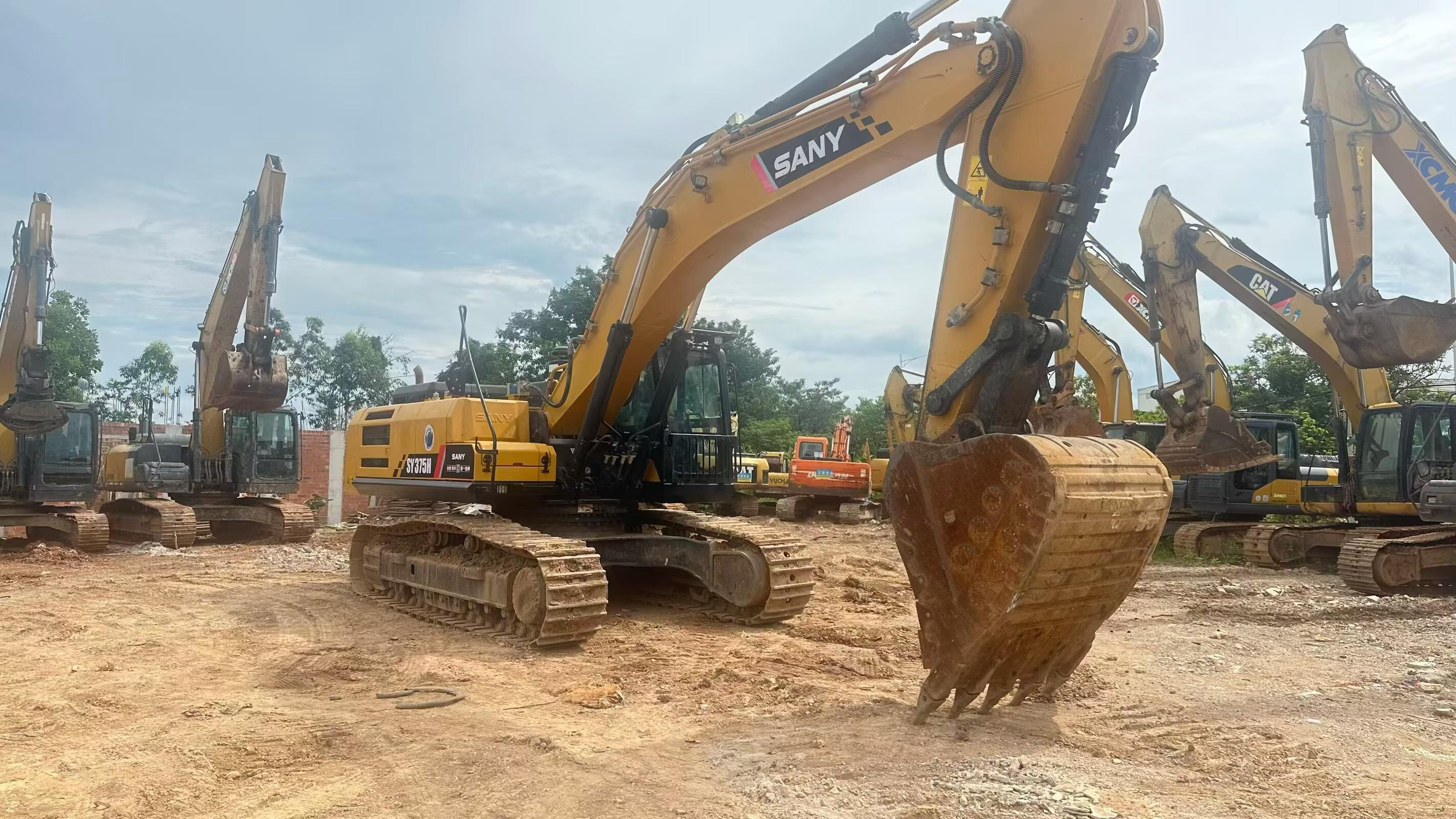 Buy Sany SY375H Used Excavator / 5