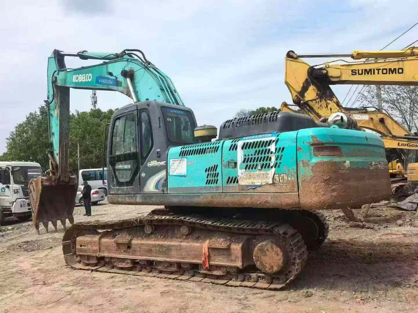 Buy Kobelco SK350-8 Used Excavator / 3