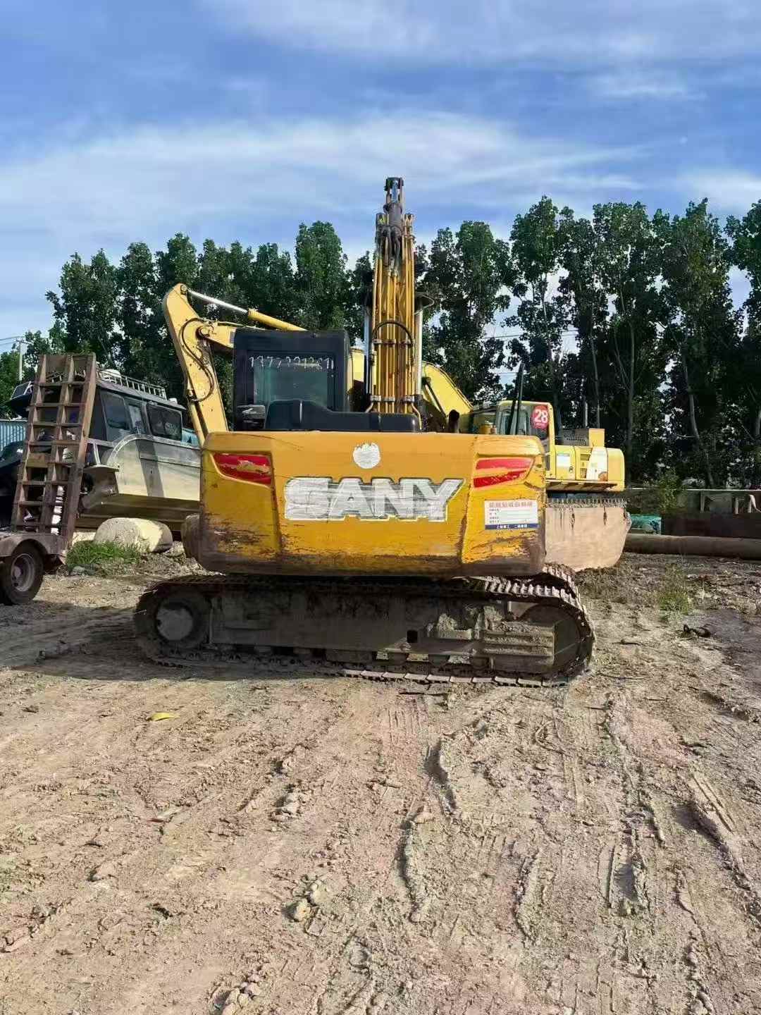 Buy Sany SY155C Used Excavator / 2