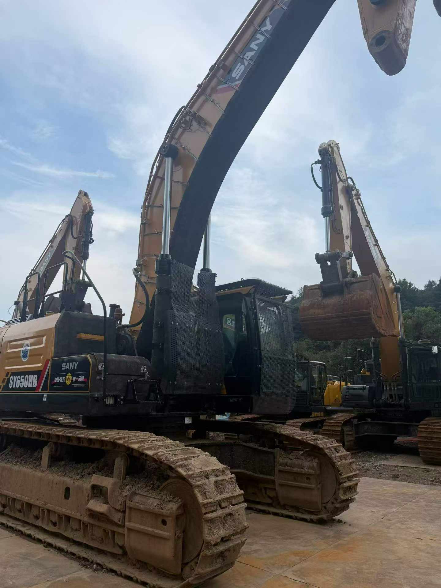 Buy Sany SY650HB Used Excavator / 5