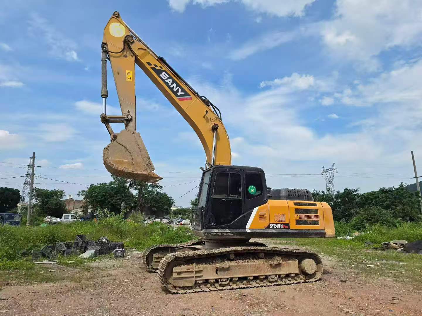 Buy Sany SY245H Used Excavator / 8