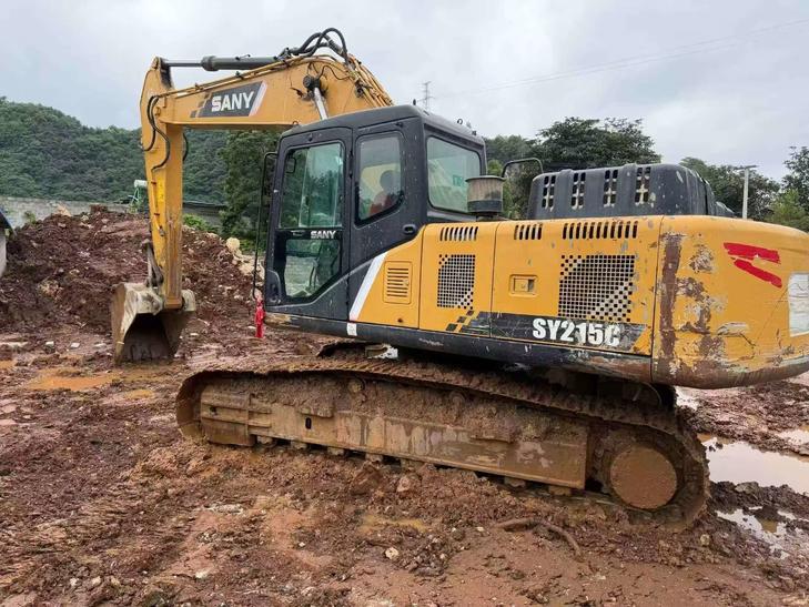 Buy Sany SY215C Used Excavator / 1