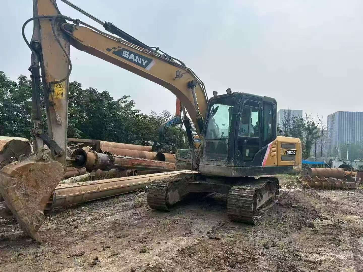 Buy Sany SY135 Used Excavator / 5