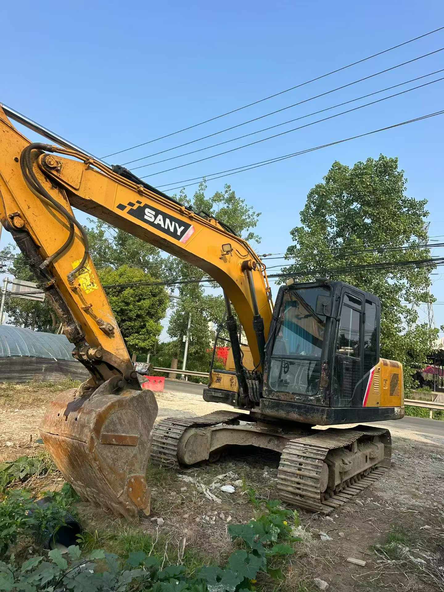 Buy Sany SY135 Used Excavator / 5