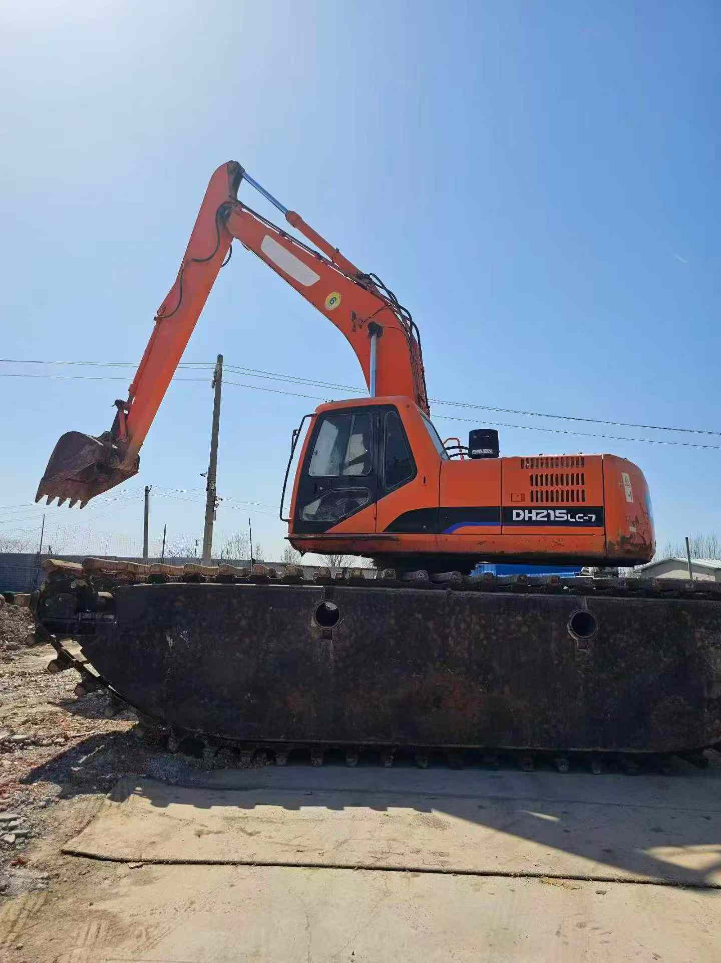 Buy Doosan DH215-7 Used Excavator / 9
