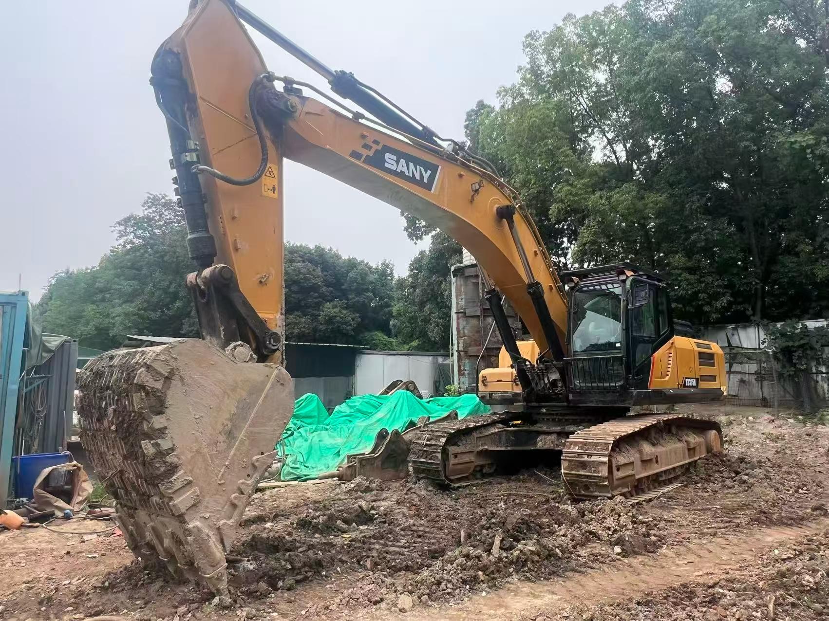 Buy Sany SY375H Used Excavator / 4