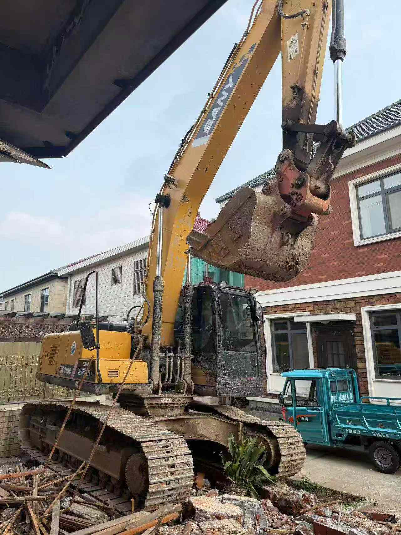 Buy Sany SY195C Used Excavator / 4
