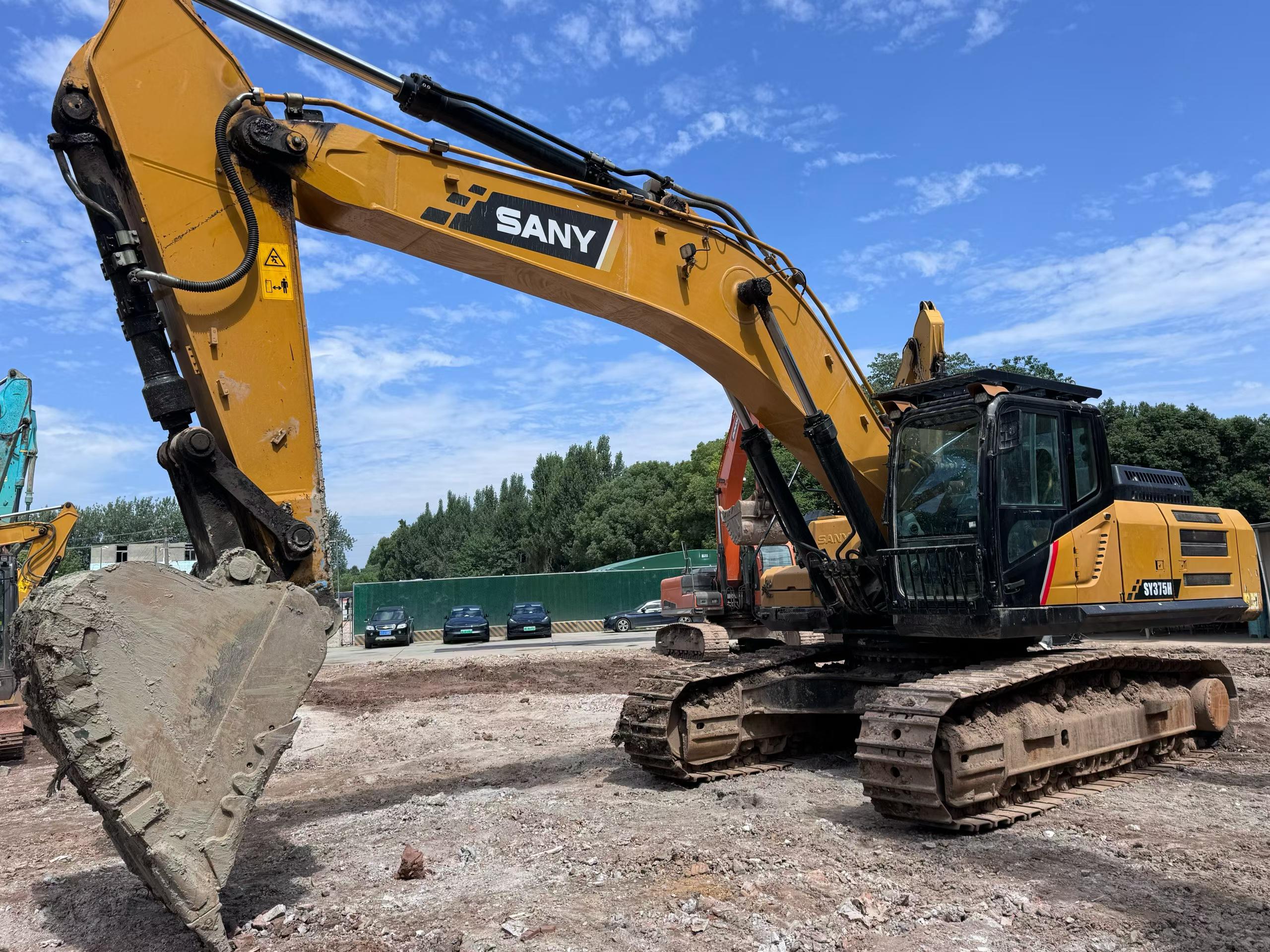 Buy Sany SY375H Used Excavator / 5