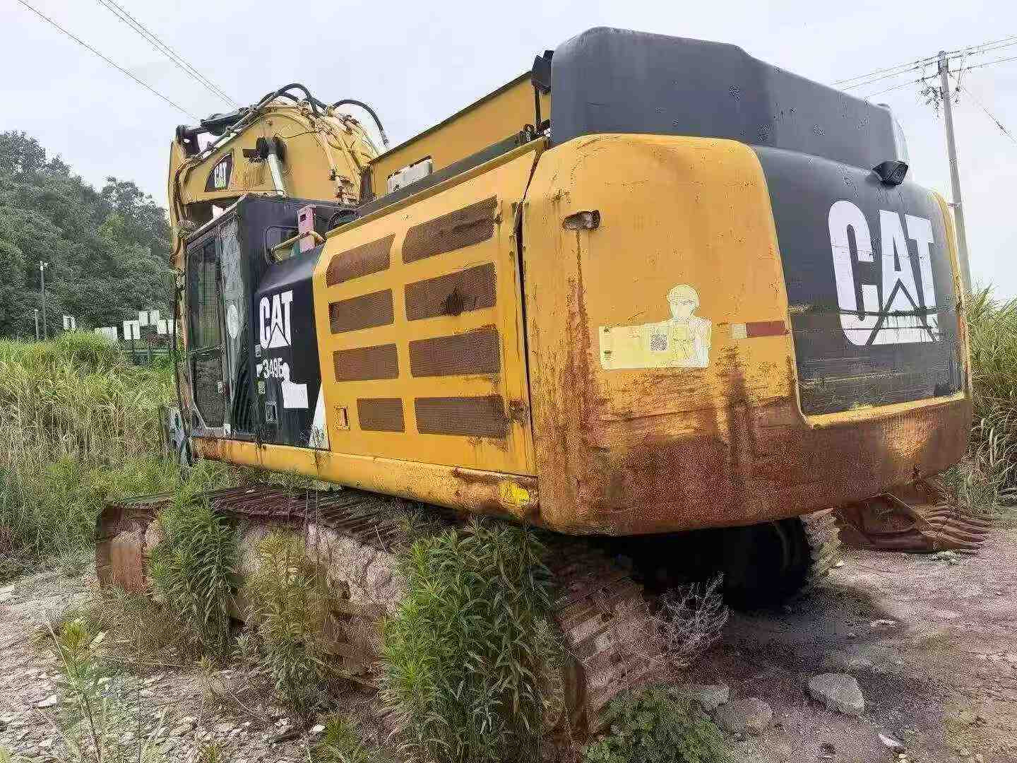 Buy Caterpillar 349E Used Excavator / 3