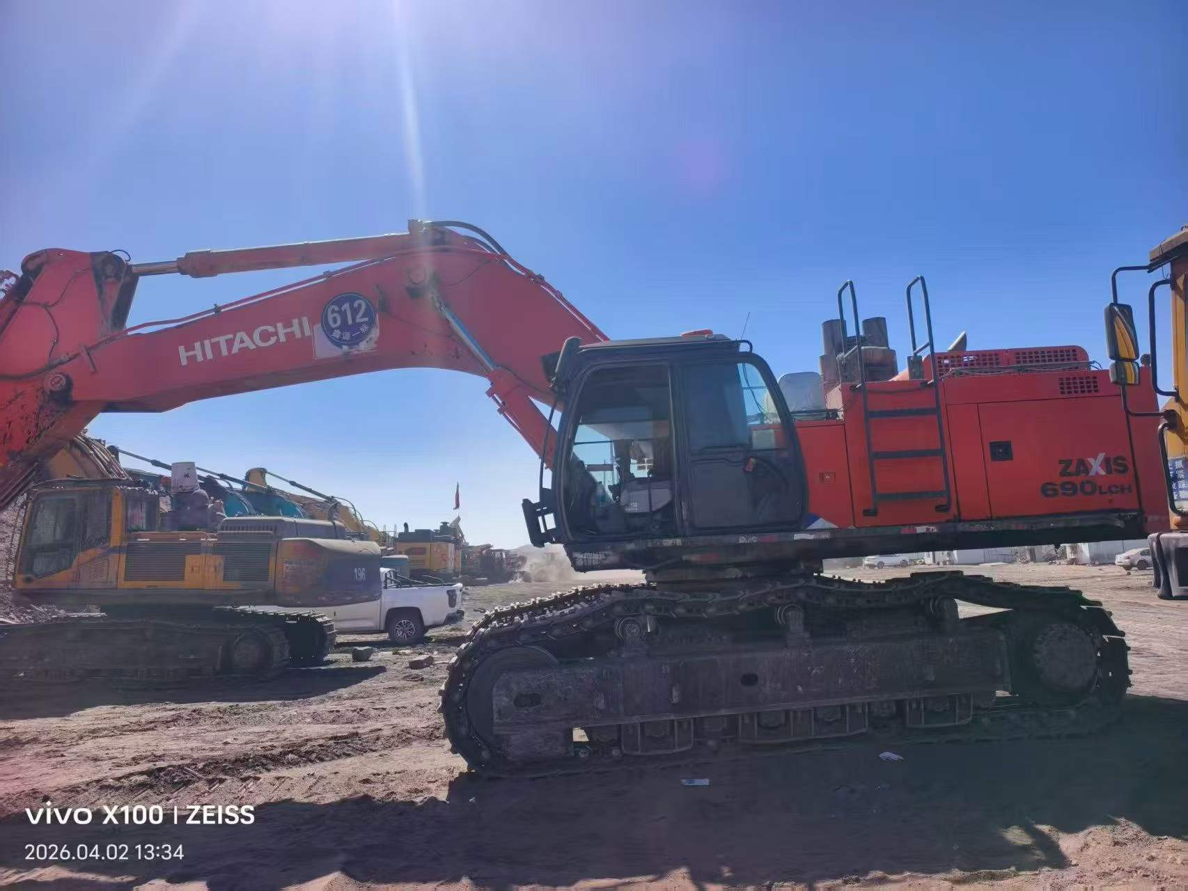 Buy Hitachi ZX690LCH-5A Used Excavator / 6