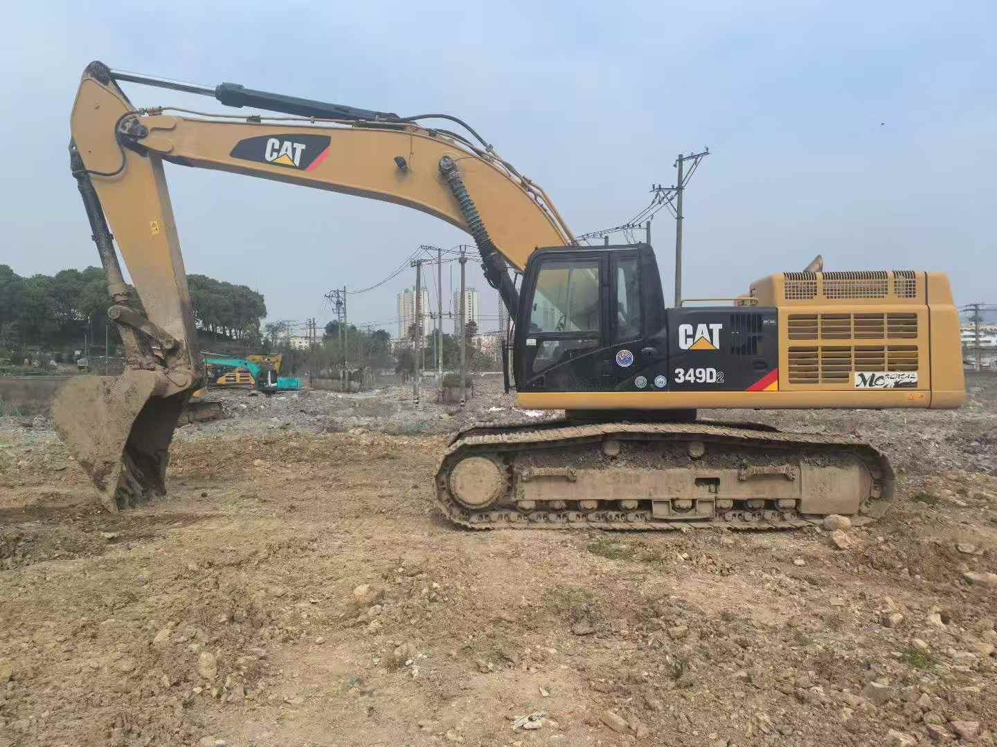 Buy Caterpillar 349E Used Excavator / 1