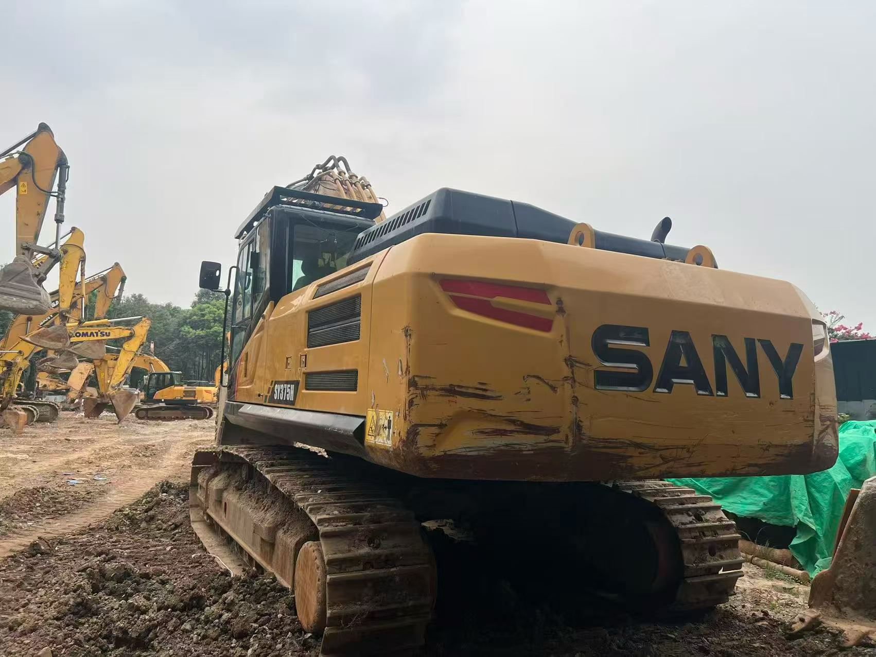 Buy Sany SY375H Used Excavator / 2