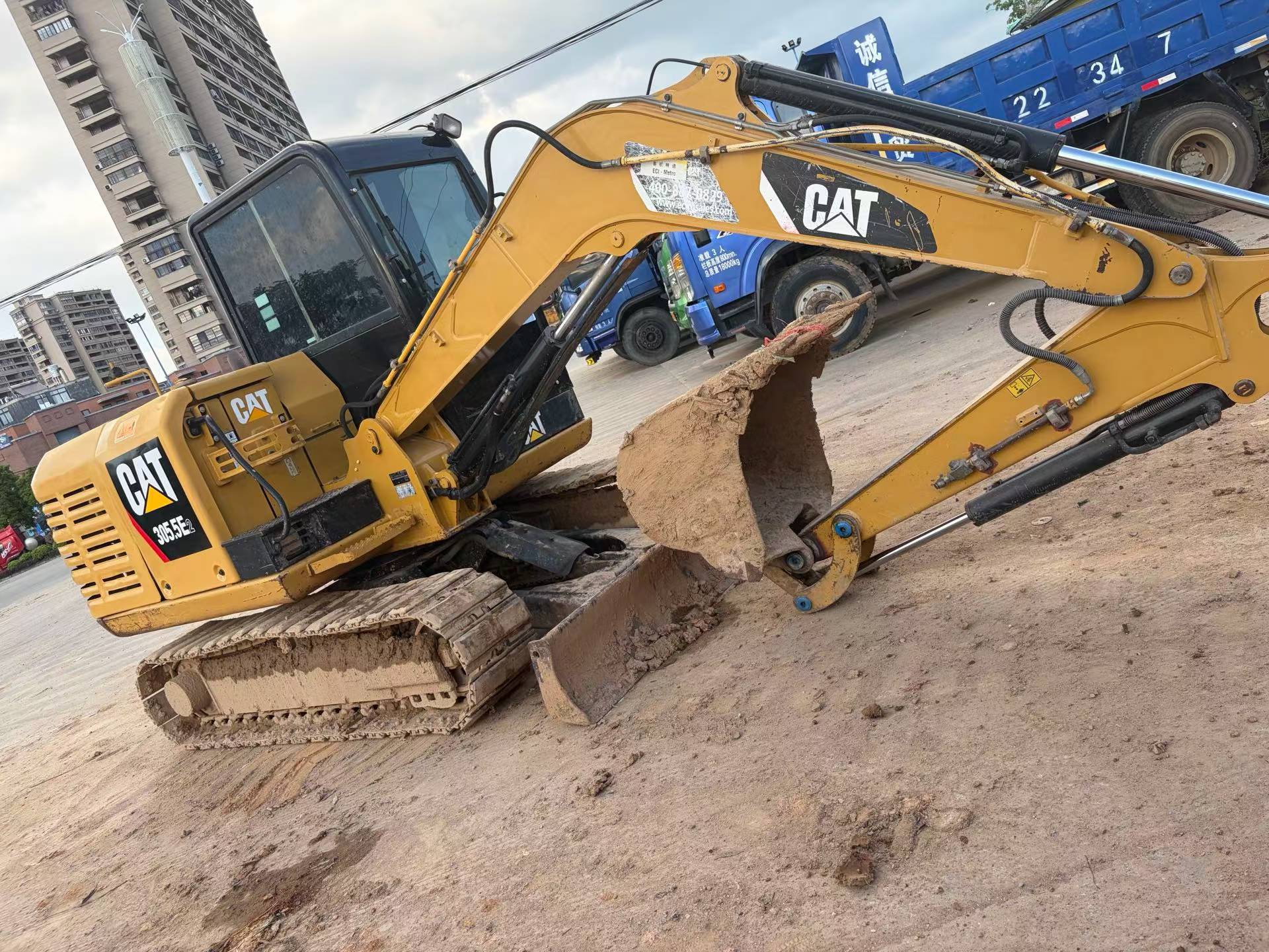 Buy Caterpillar 305.5 Used Excavator / 6