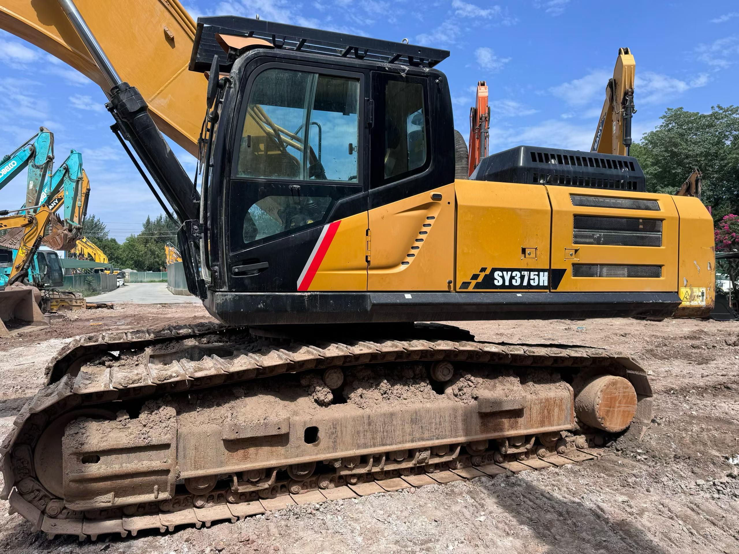 Buy Sany SY375H Used Excavator / 6