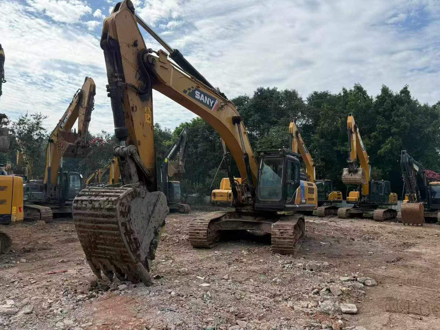 Buy Sany SY365C Used Excavator / 4