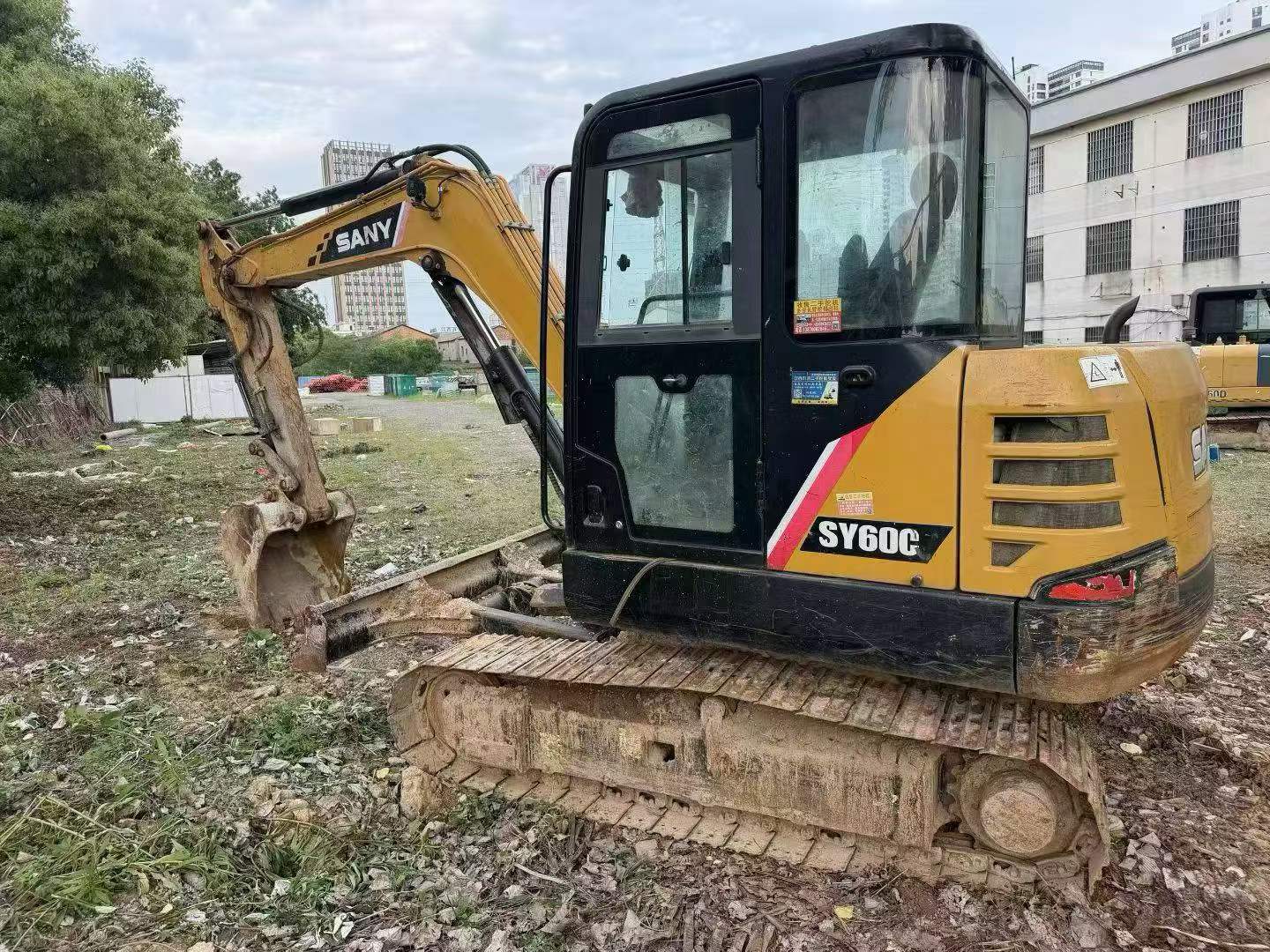 Buy Sany SY55 Used Excavator / 3