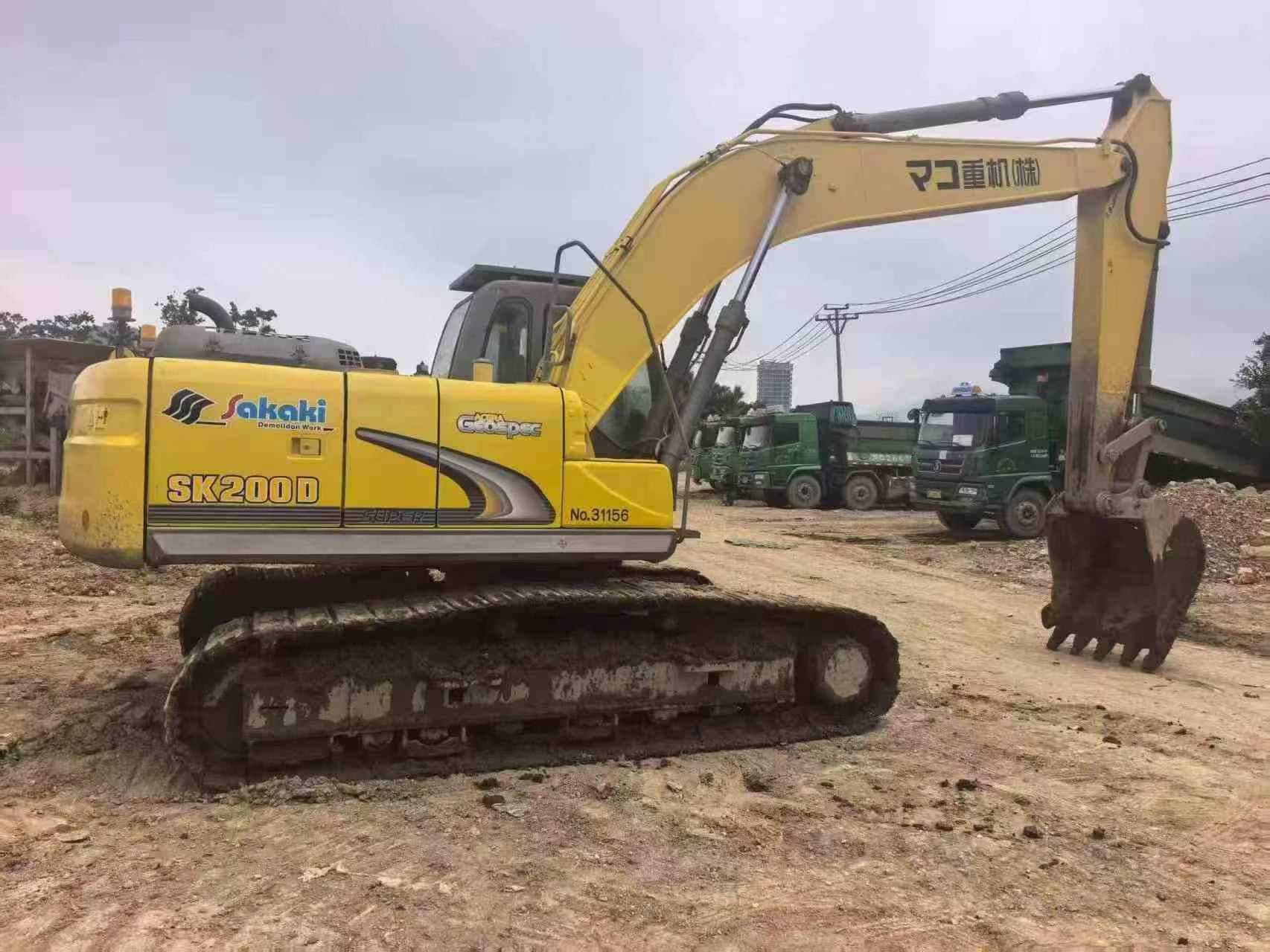 Buy Kobelco SK200-2 Used Excavator / 5