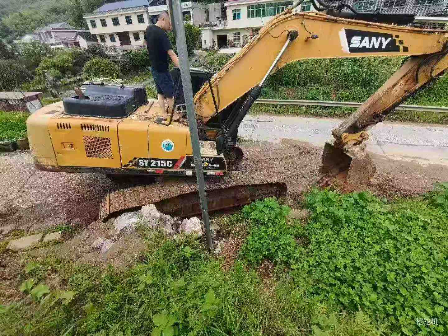 Buy Sany SY195C Used Excavator / 3