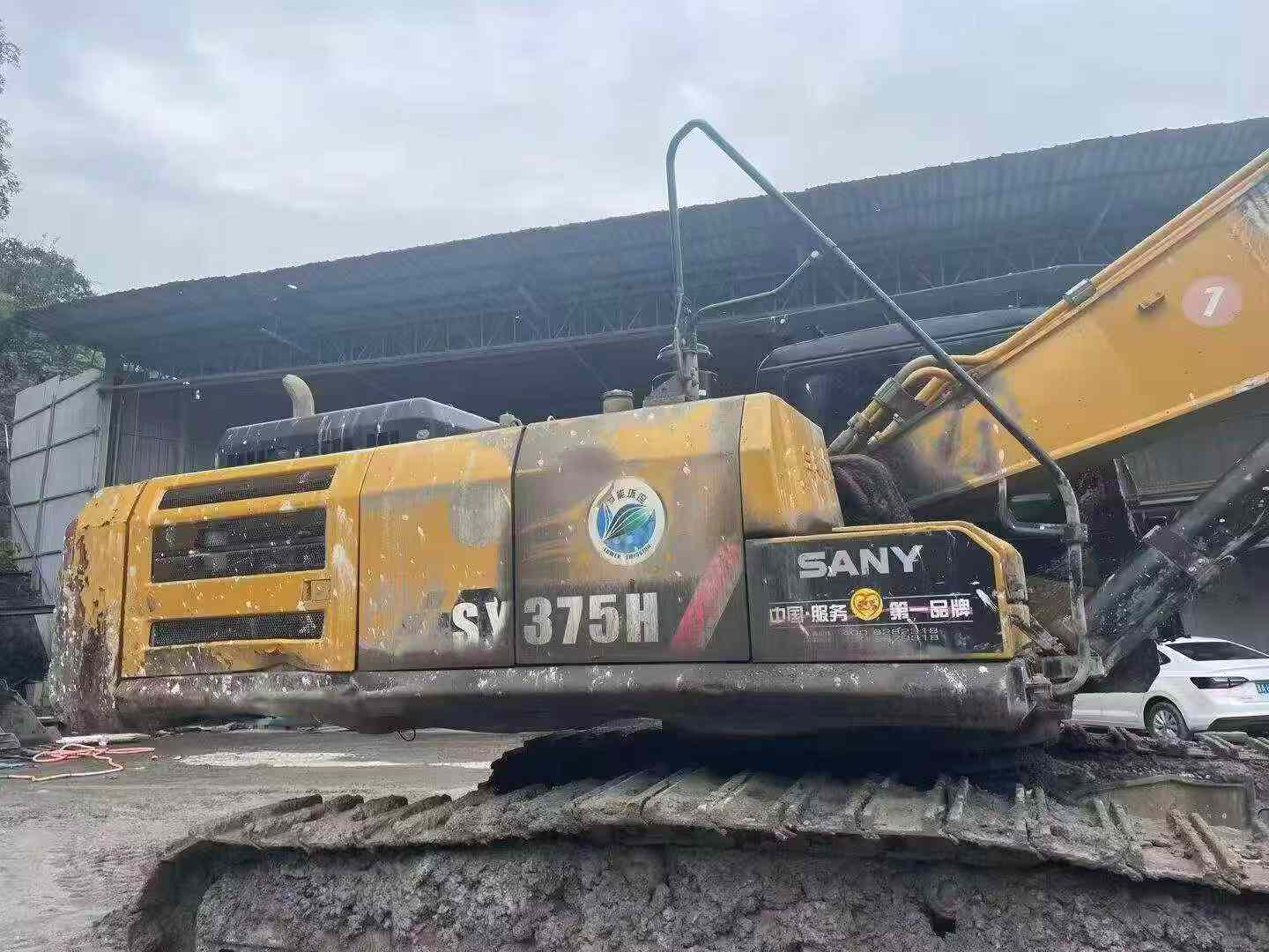 Buy Sany SY375H Used Excavator / 3