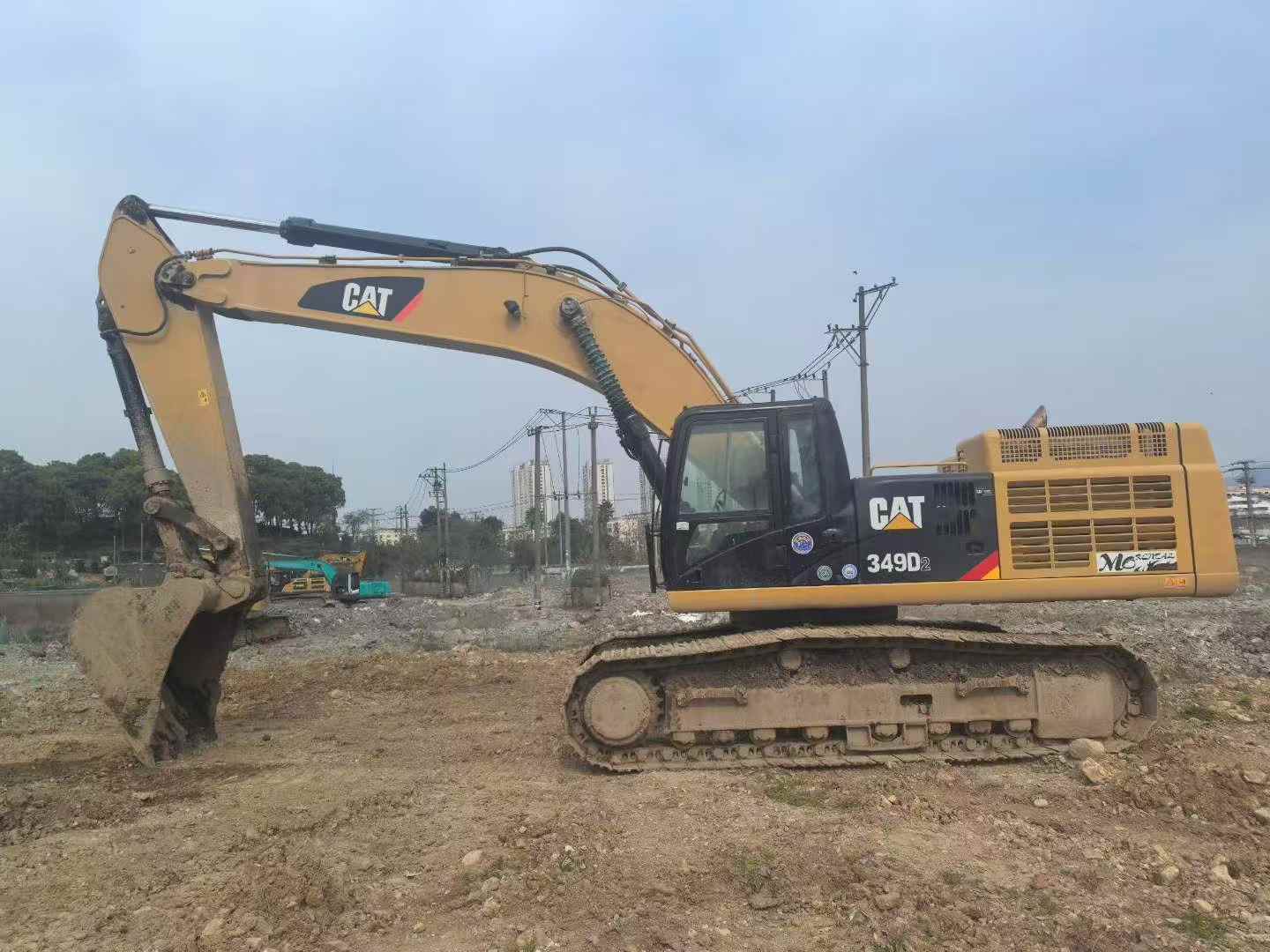 Buy Caterpillar 349E Used Excavator / 9