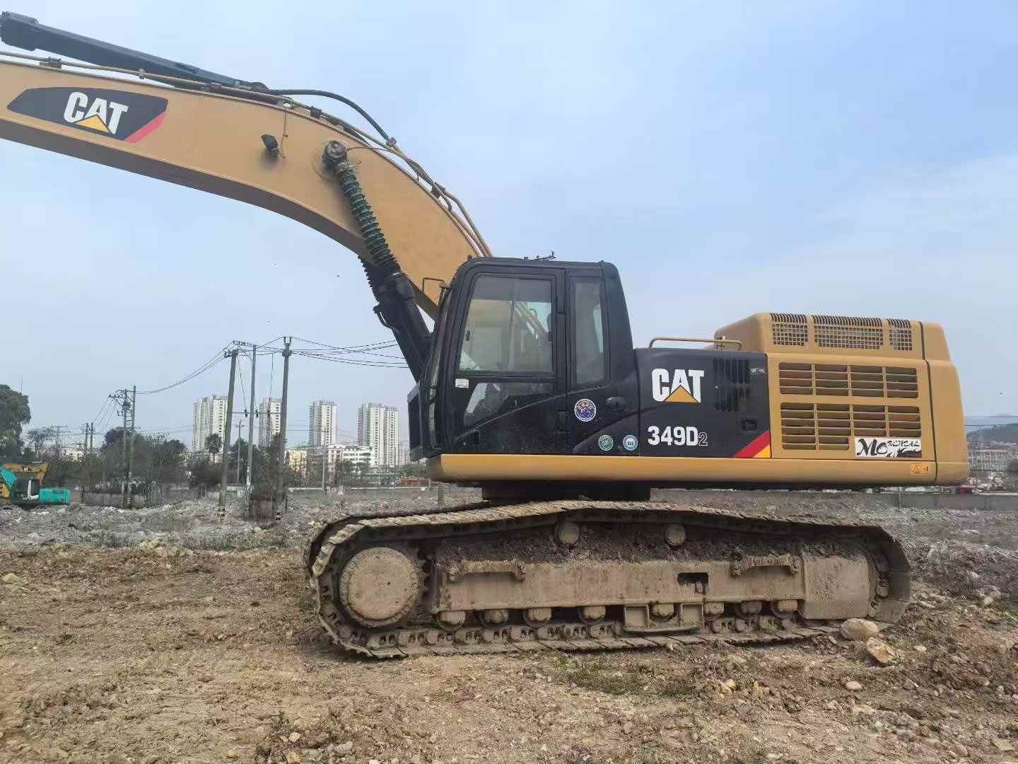 Buy Caterpillar 349E Used Excavator / 8