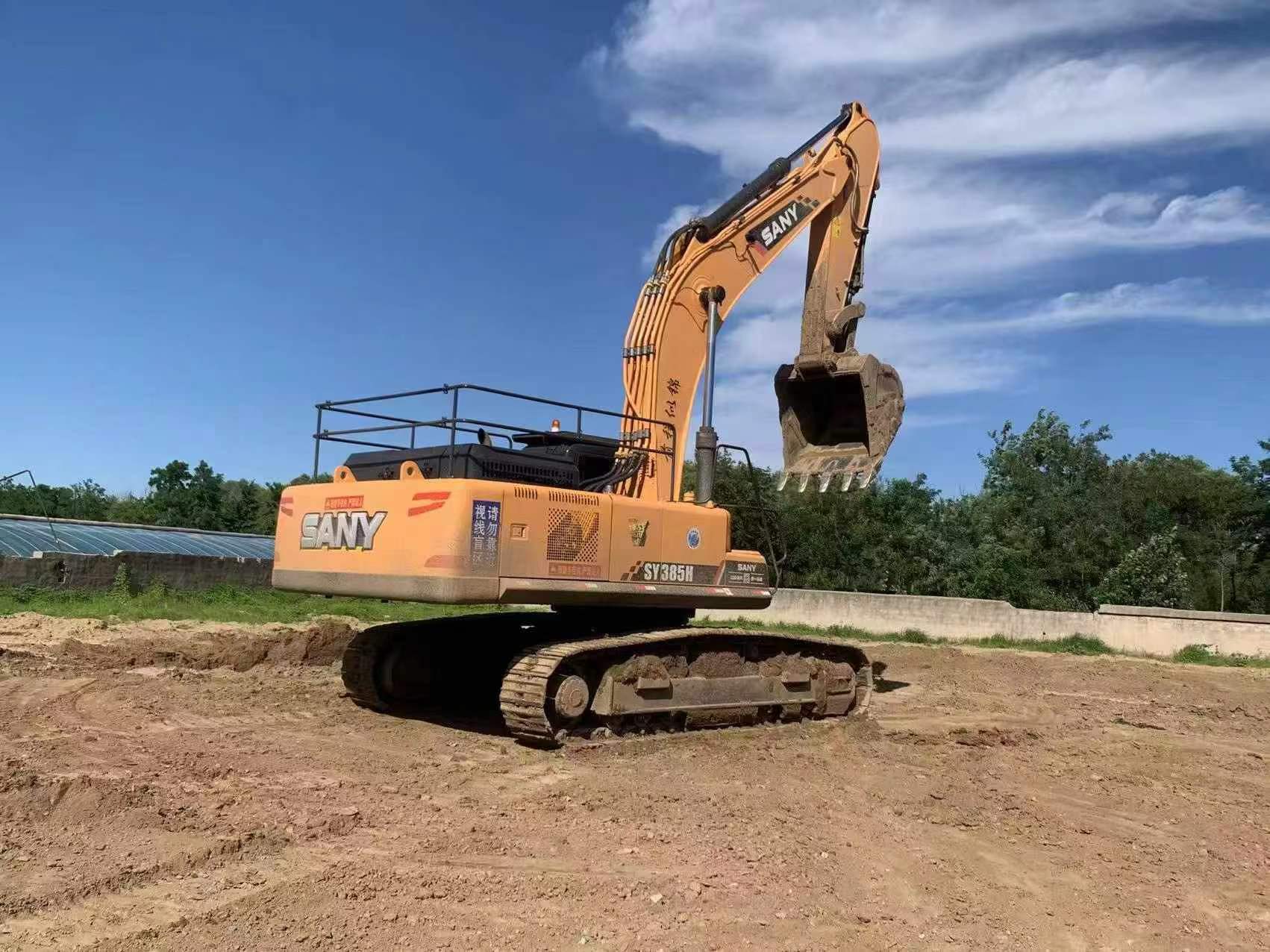Buy Sany SY385H-9 Used Excavator / 4