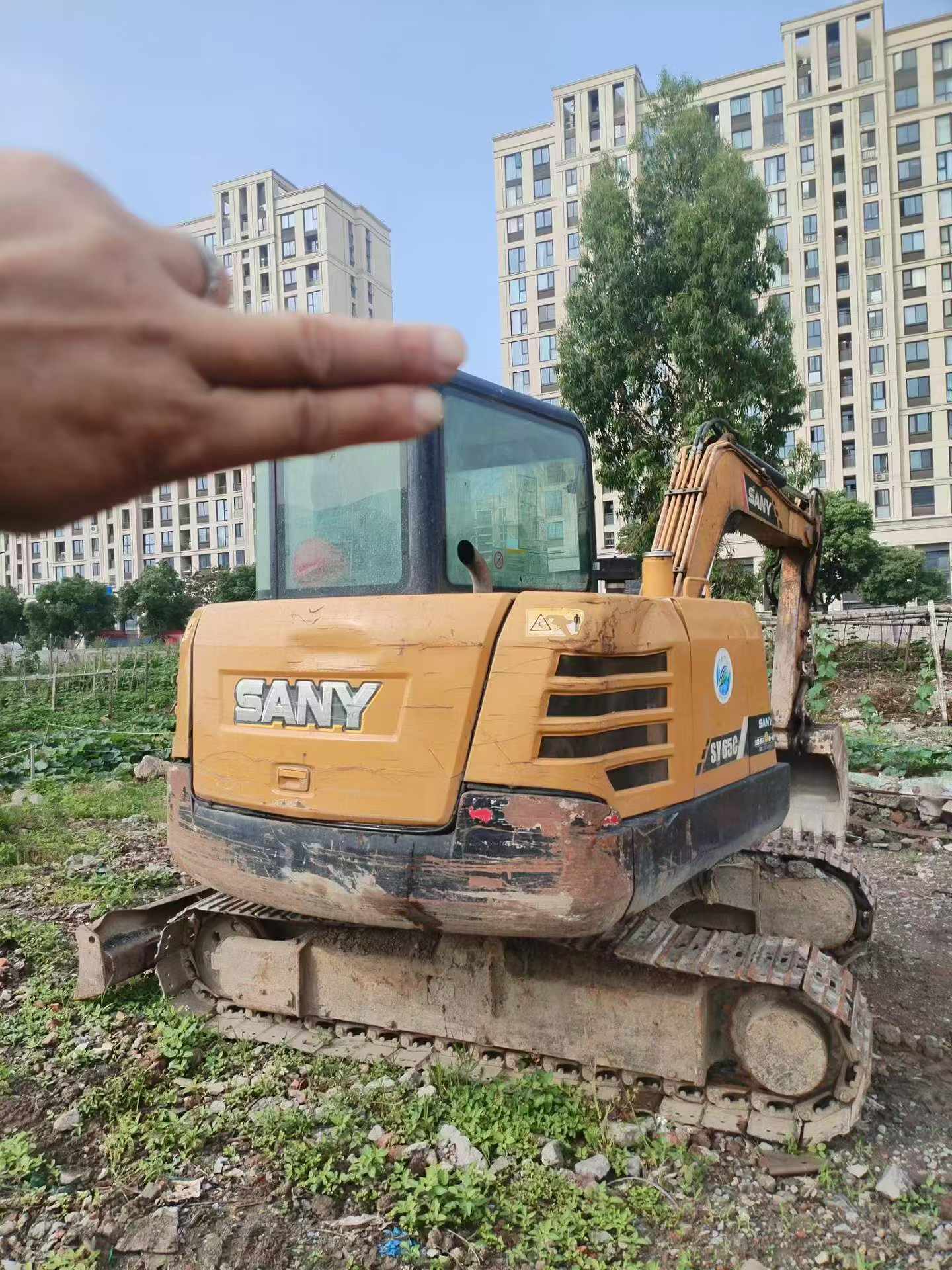 Buy Sany SY55 Used Excavator / 3