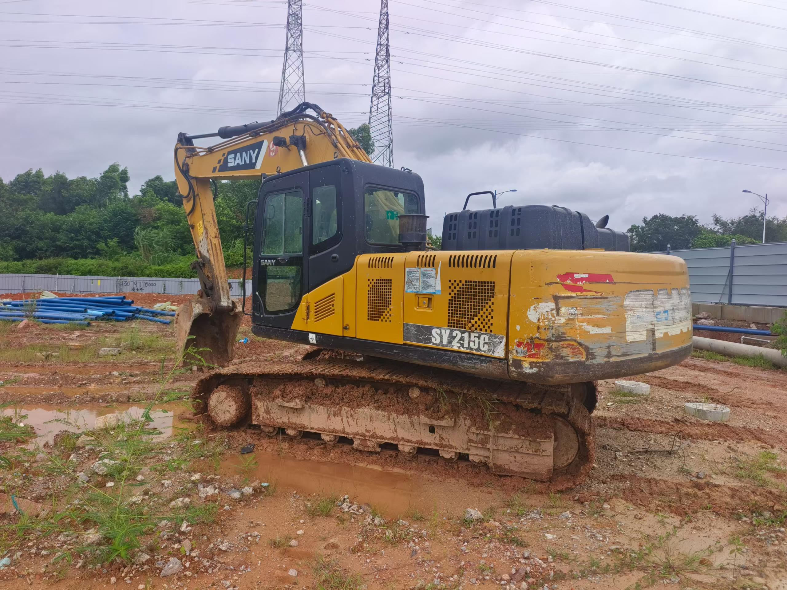 Buy Sany SY195C Used Excavator / 3