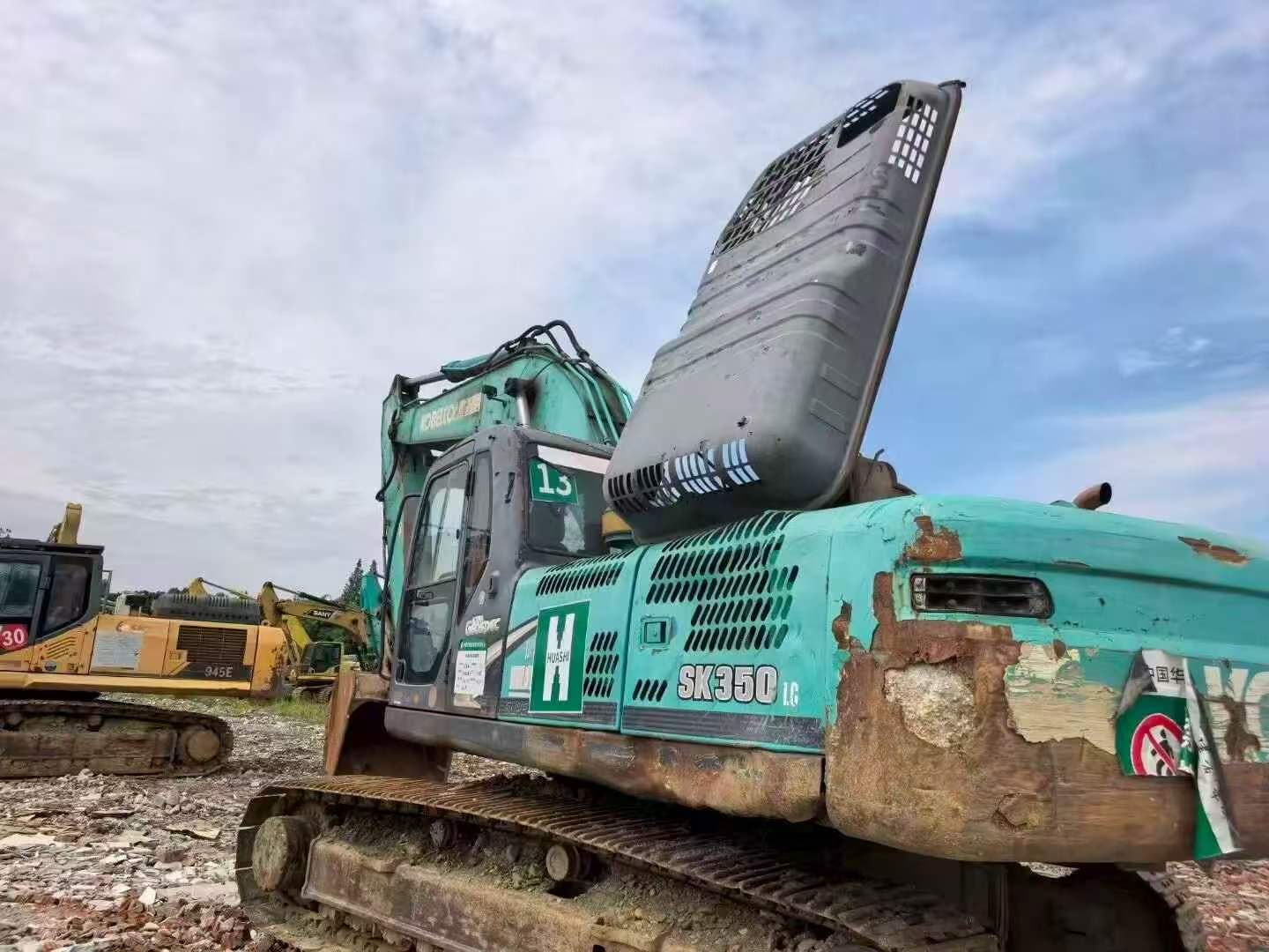 Buy Kobelco SK350-8 Used Excavator / 3