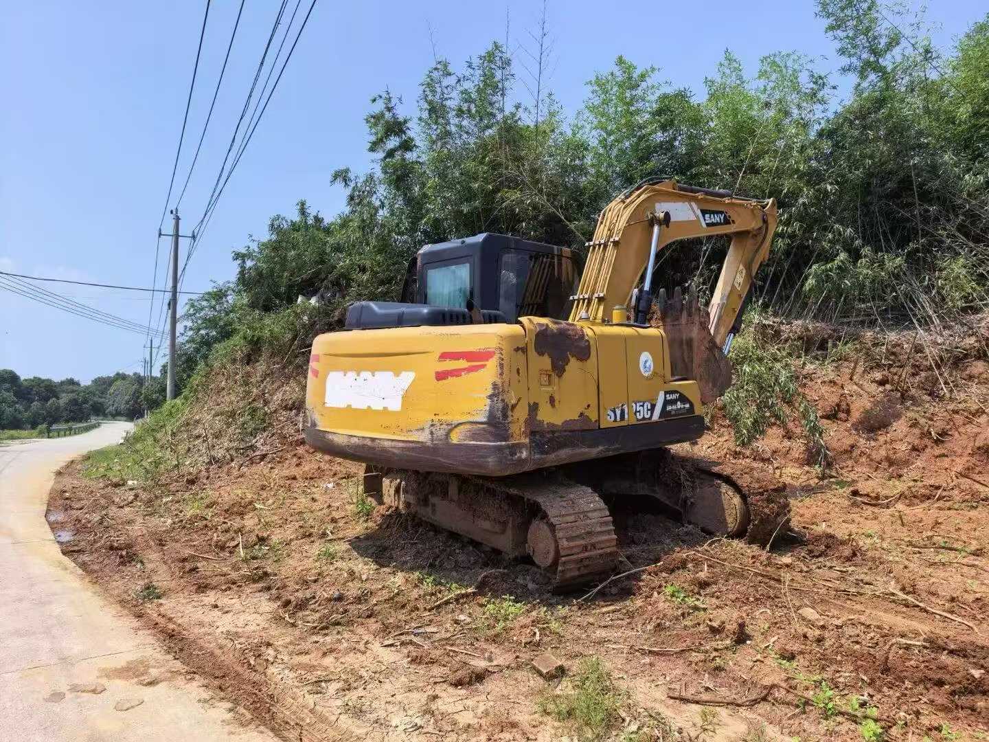 Buy Sany SY125C Used Excavator / 2