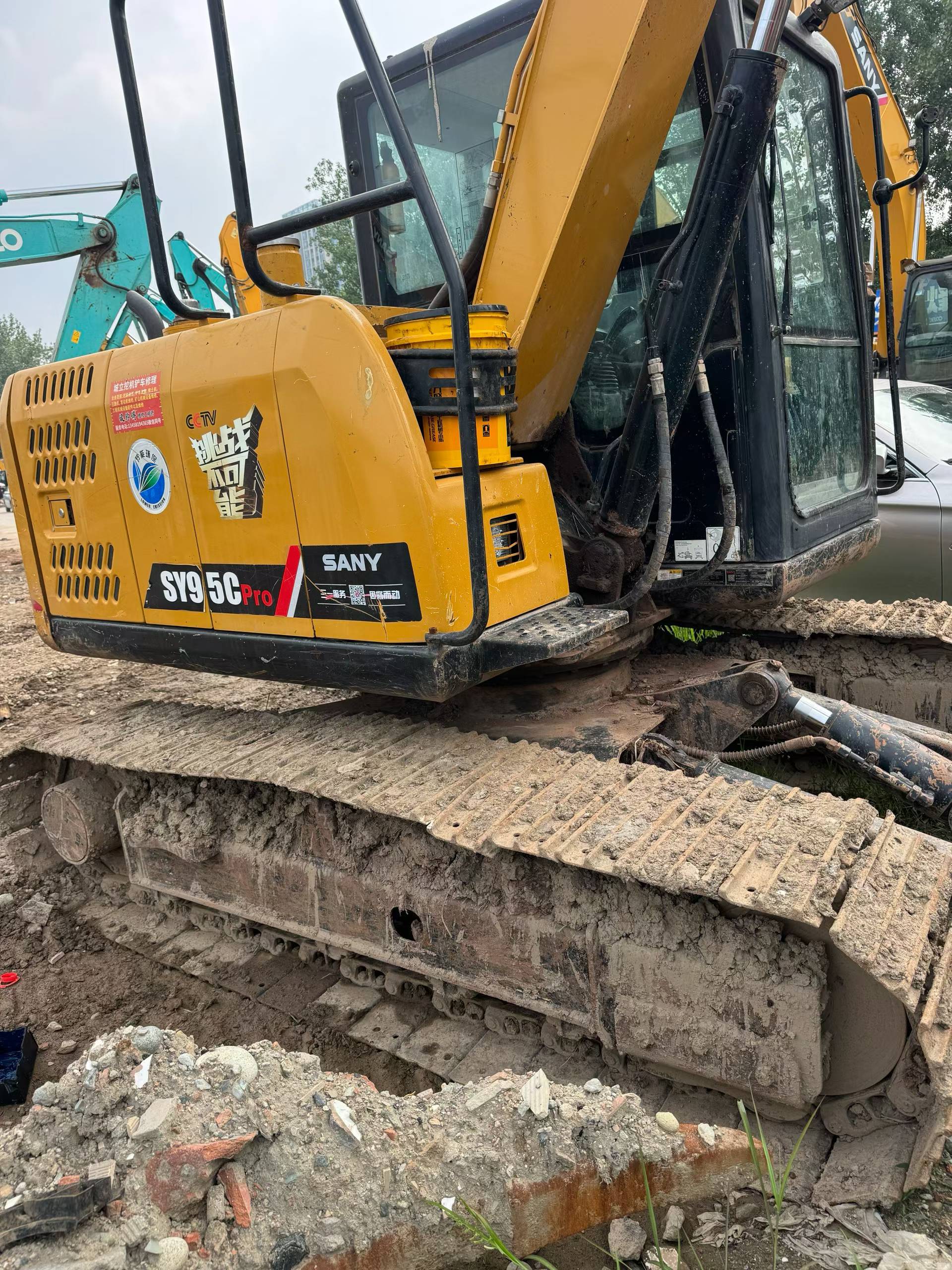 Buy Sany SY75 Used Excavator / 4
