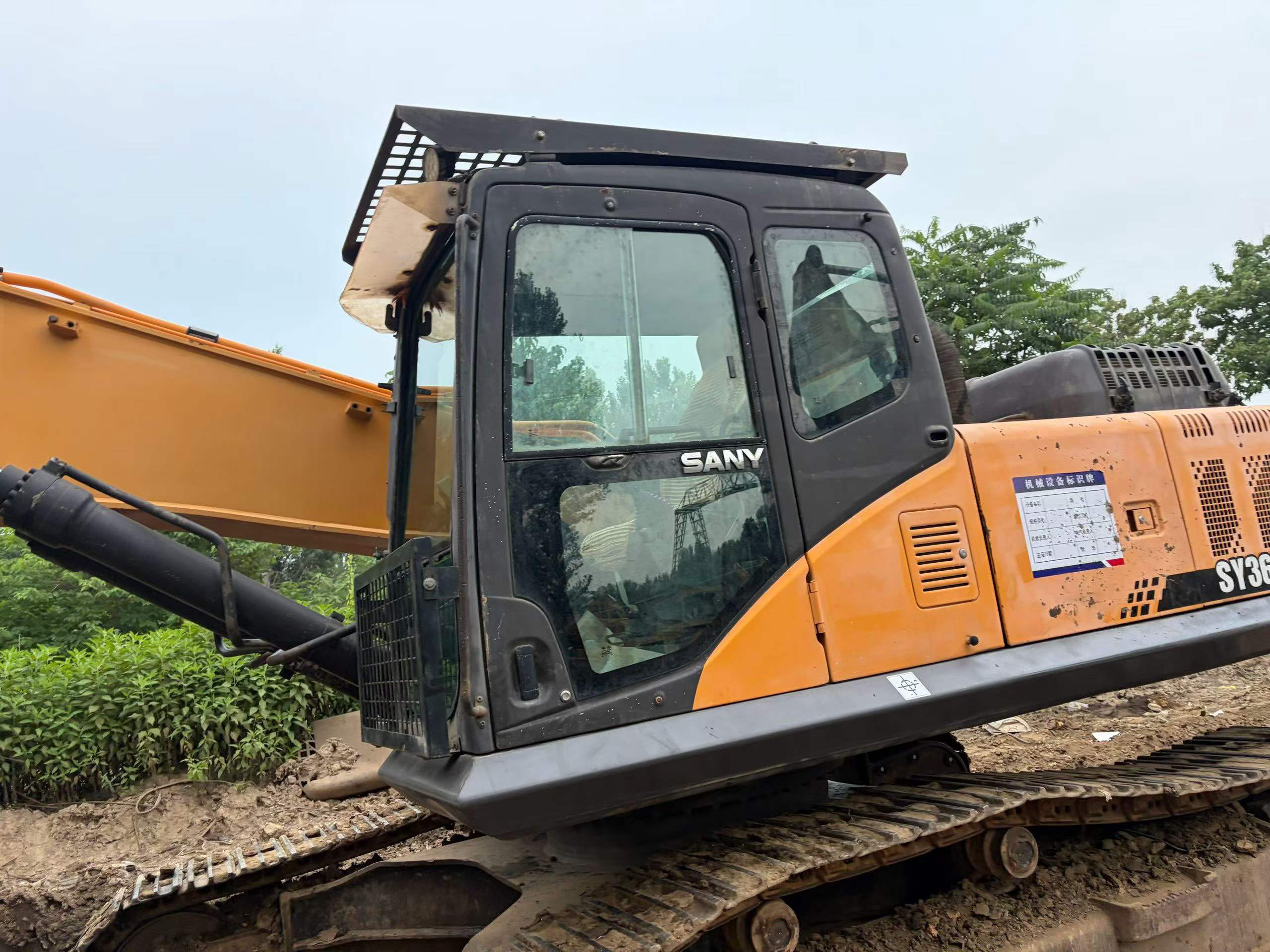 Buy Sany SY365C-8 Used Excavator / 4