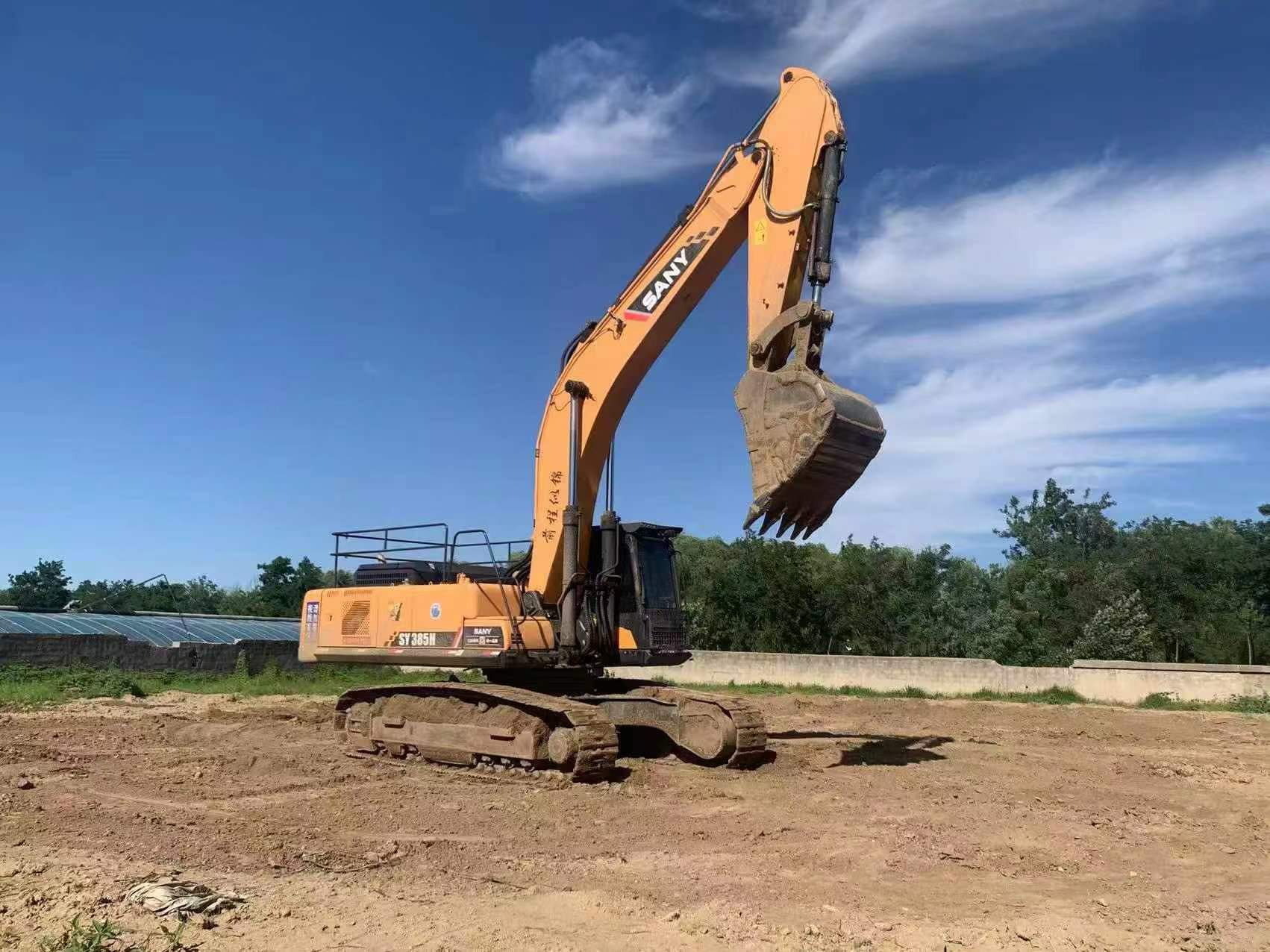 Buy Sany SY385H-9 Used Excavator / 3
