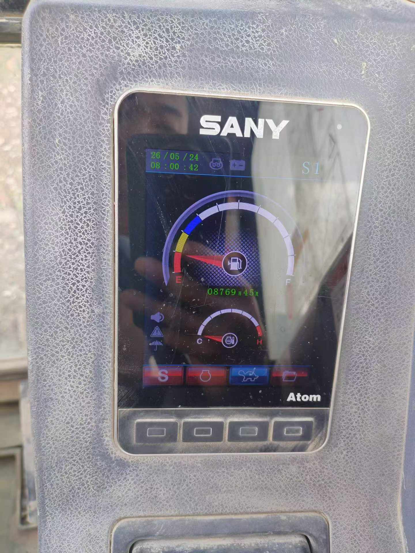 Buy Sany SY55 Used Excavator / 9