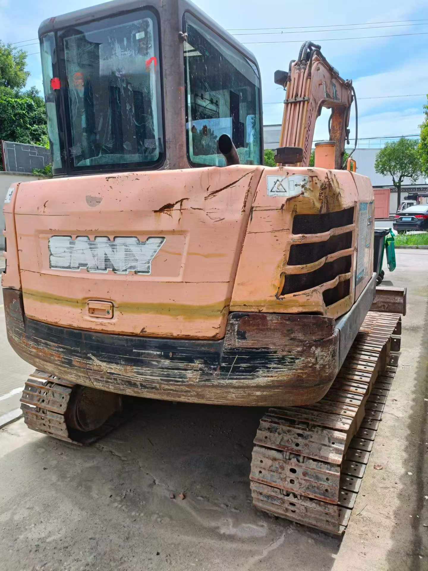 Buy Sany SY55 Used Excavator / 2
